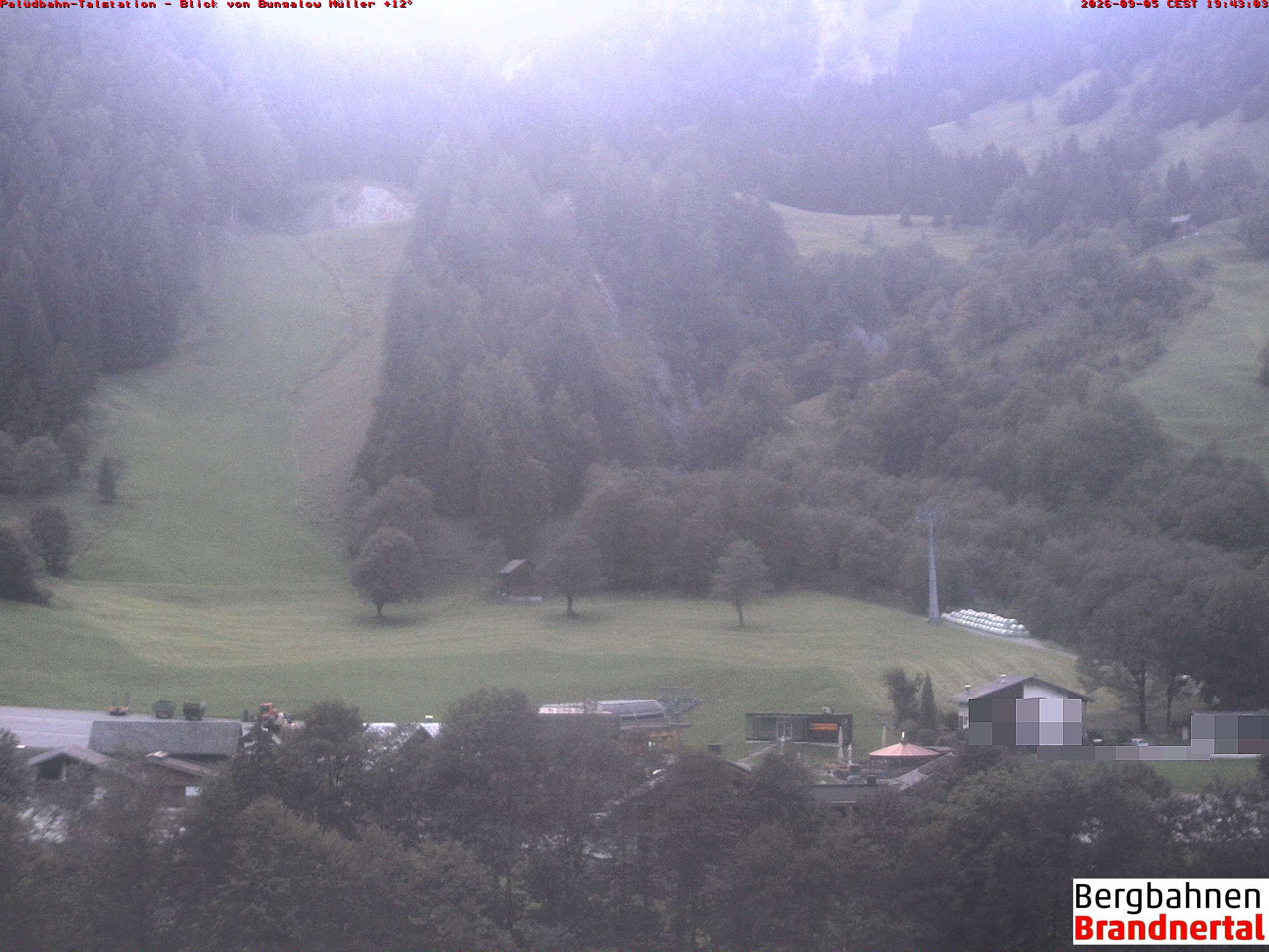 Blick auf Palüdbahn von Bungalow Müller