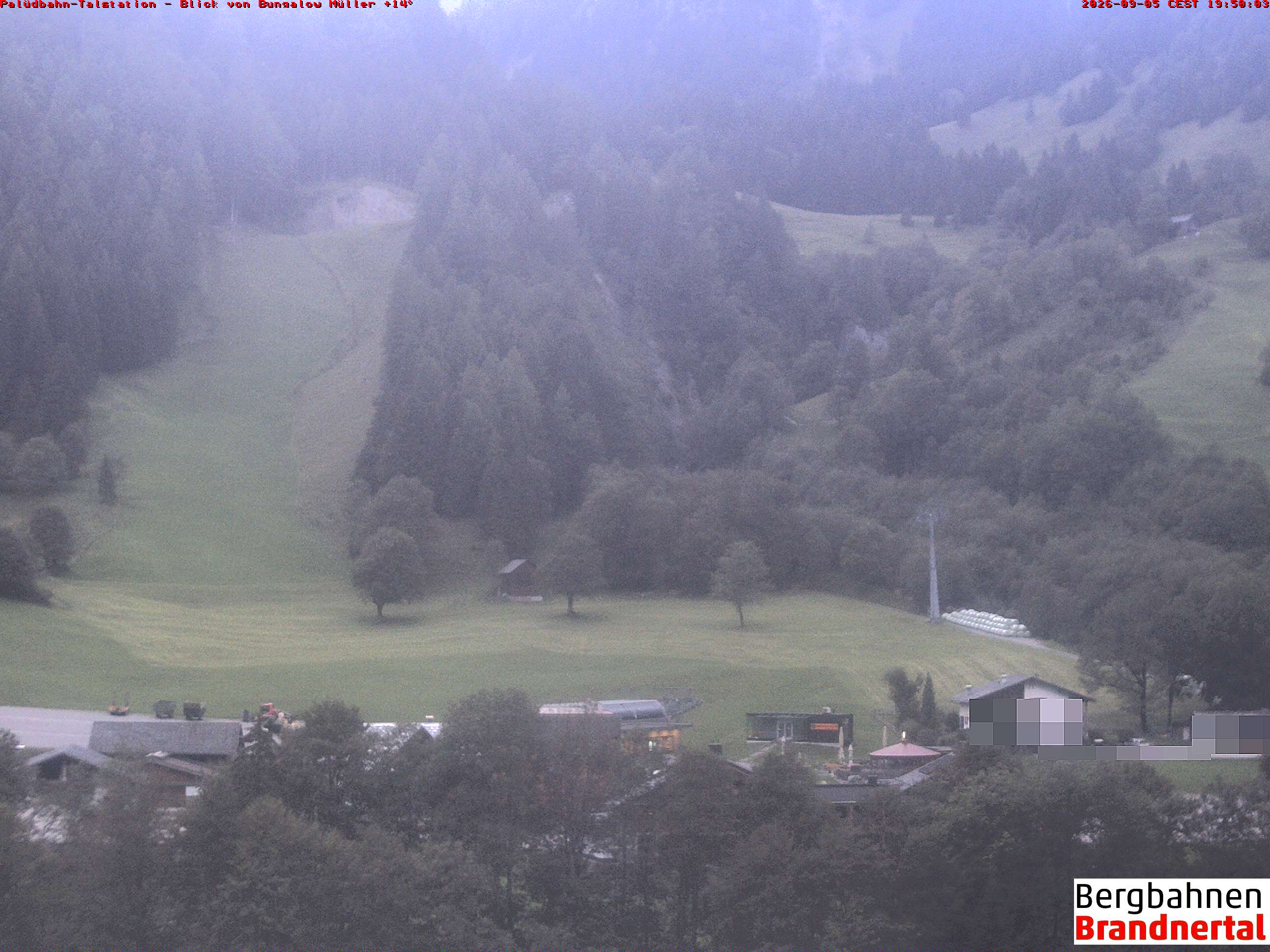 Blick auf Palüdbahn von Bungalow Müller