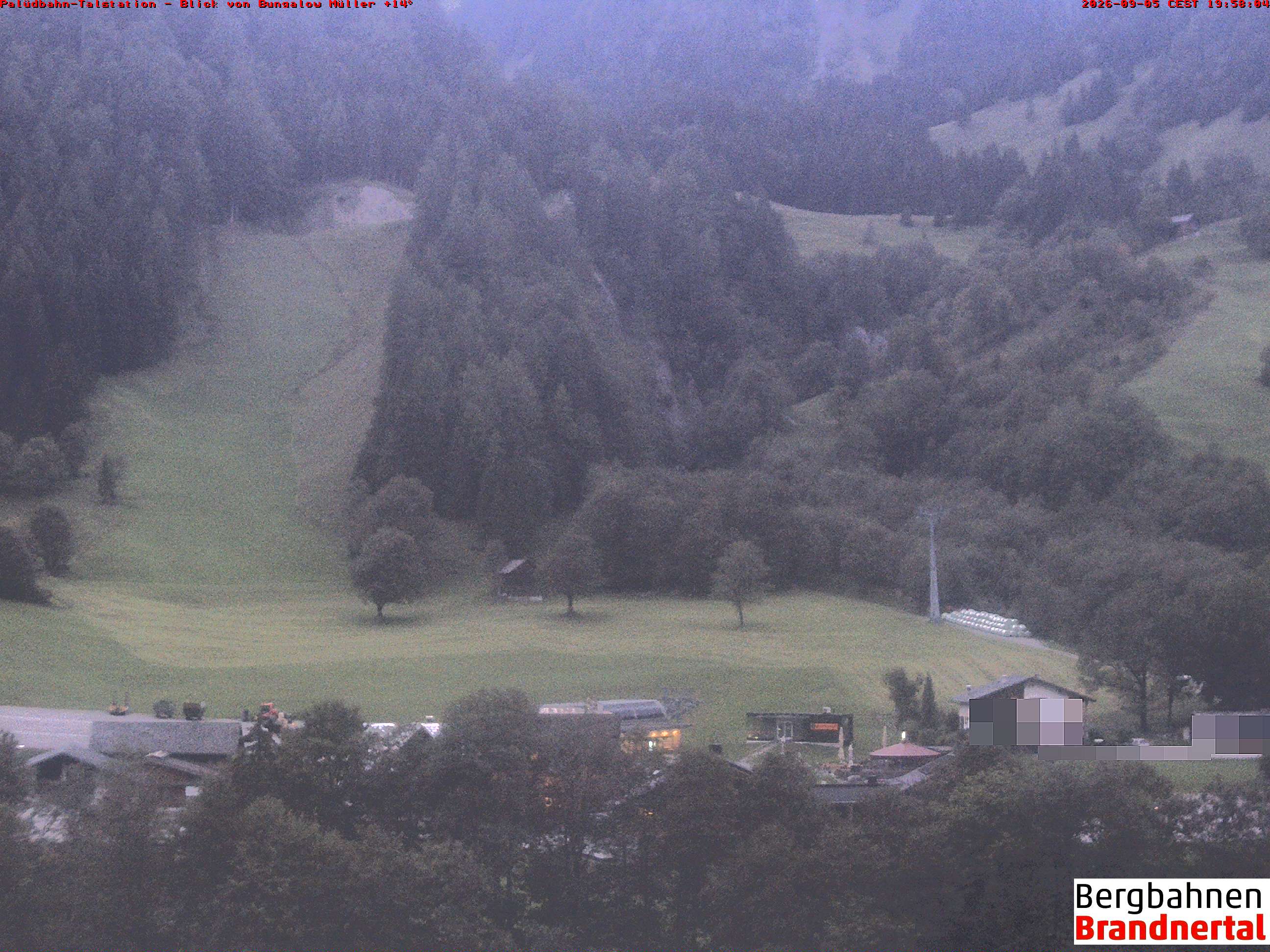 Blick auf Palüdbahn von Bungalow Müller
