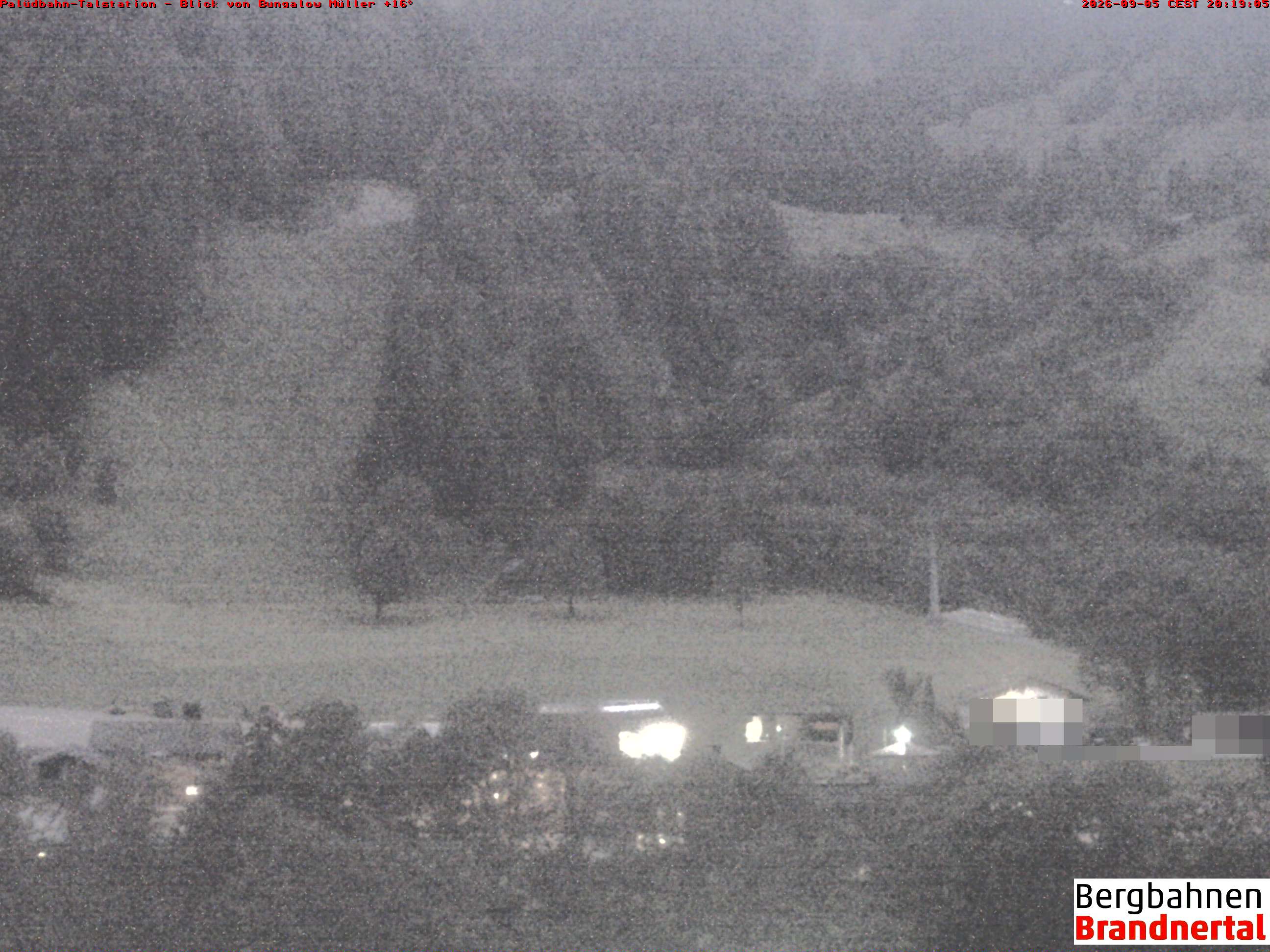 Blick auf Palüdbahn von Bungalow Müller