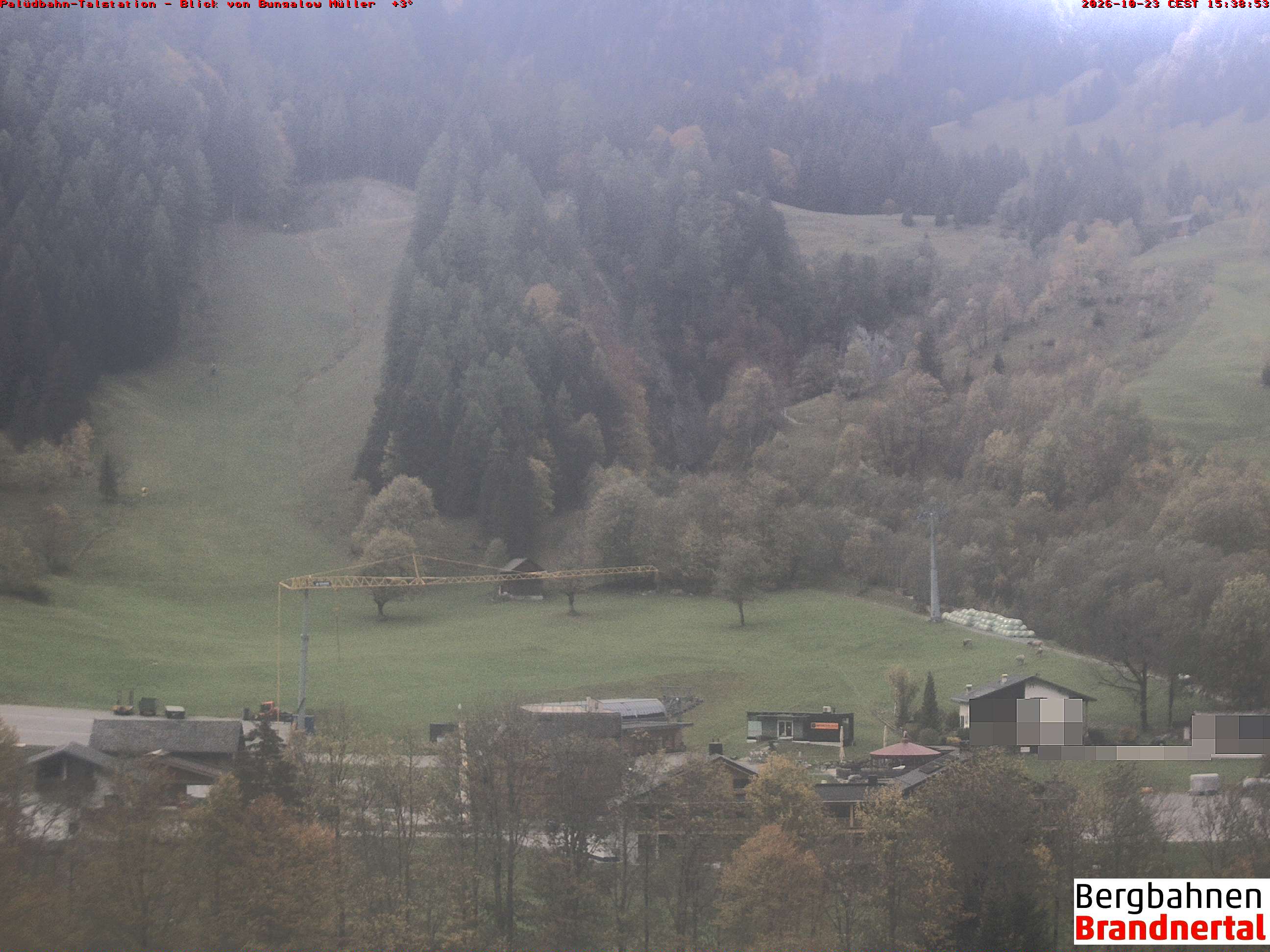 Blick auf Palüdbahn von Bungalow Müller