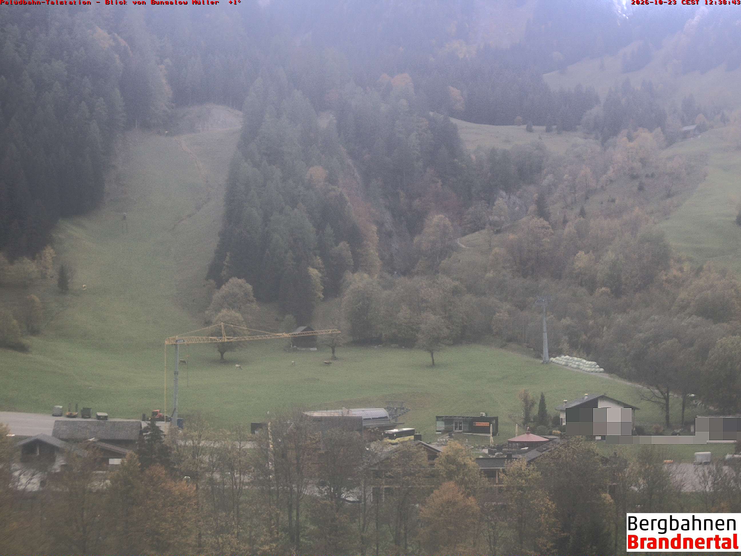 Blick auf Palüdbahn von Bungalow Müller