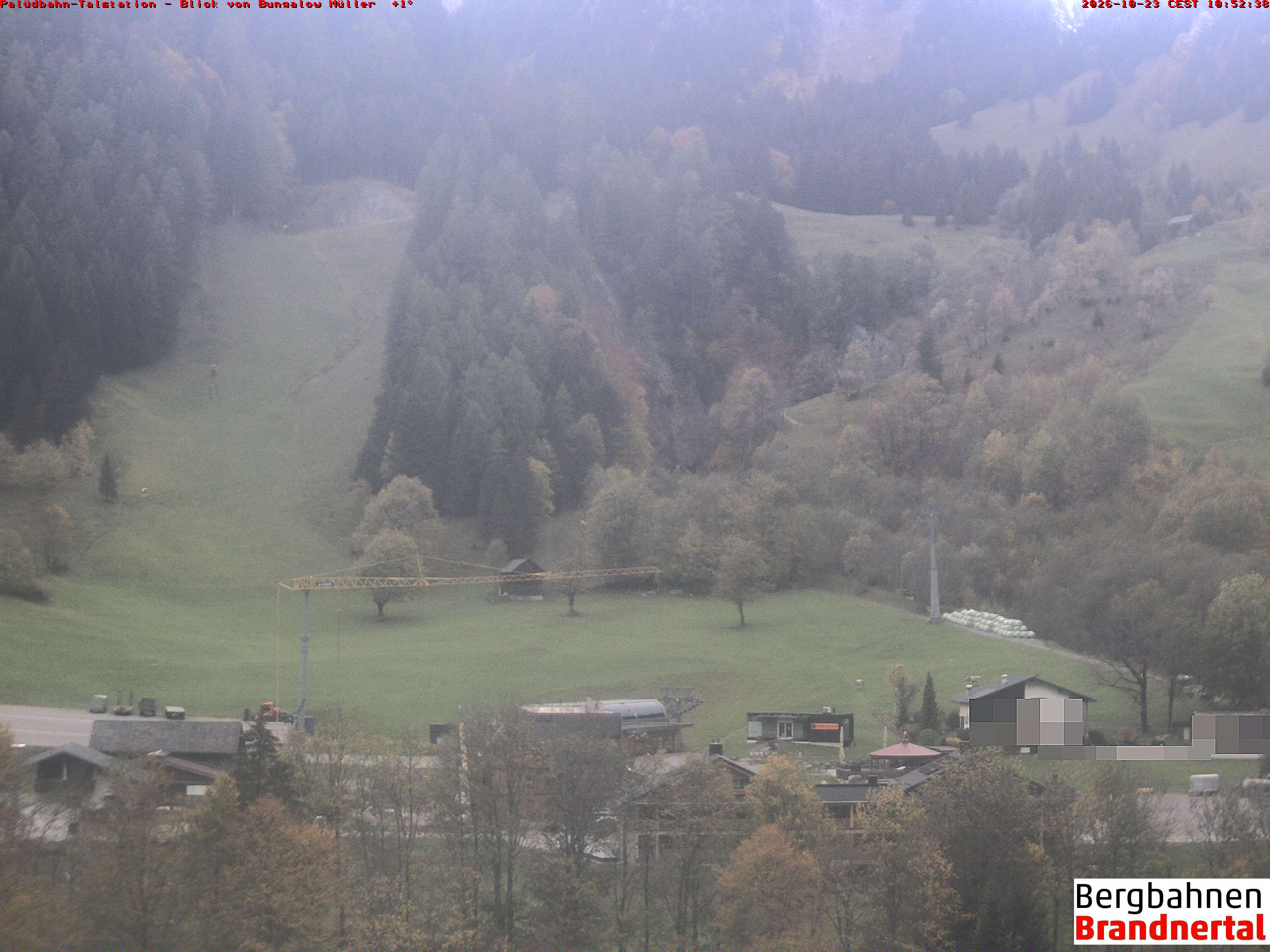 Blick auf Palüdbahn von Bungalow Müller