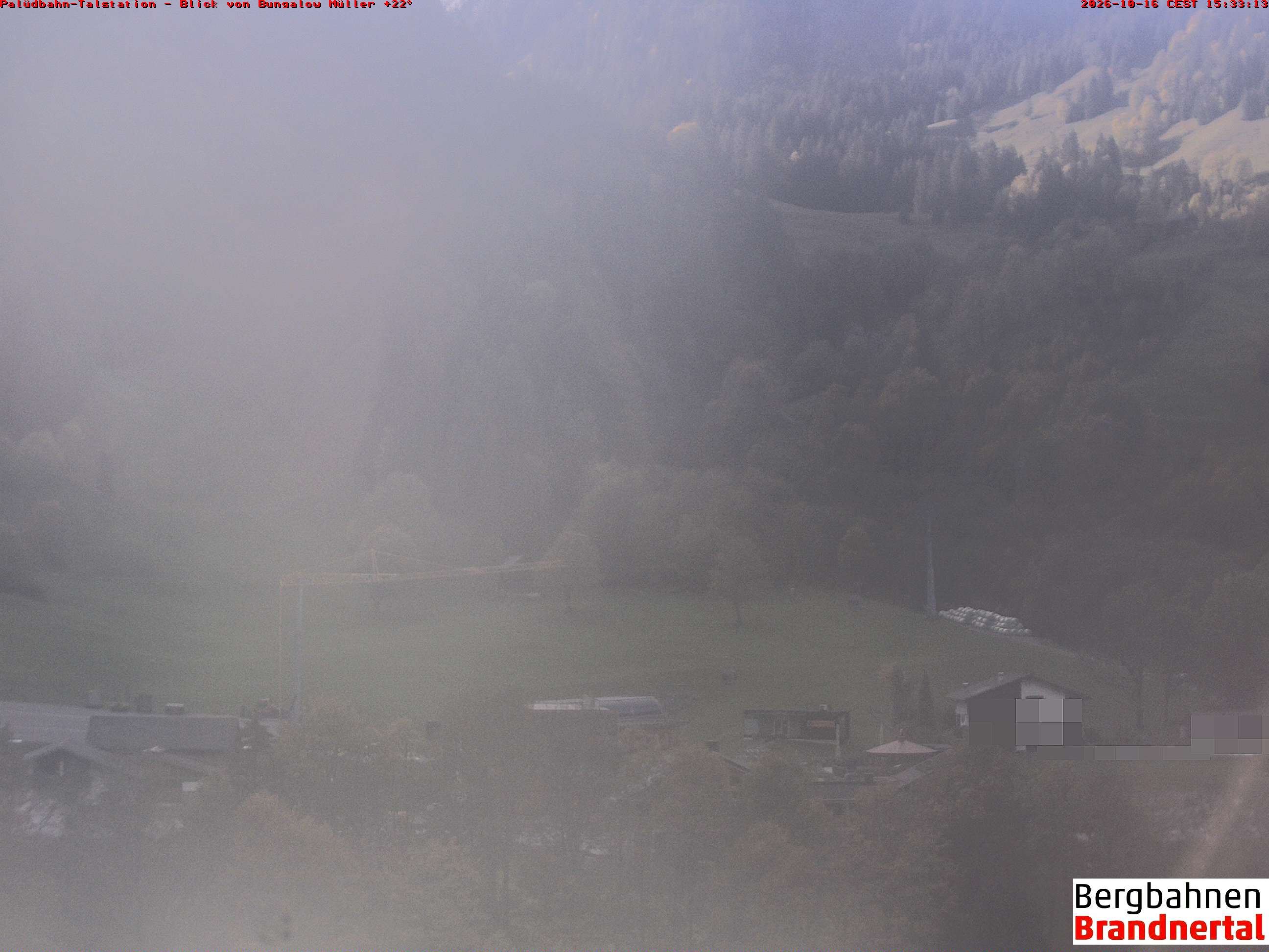 Blick auf Palüdbahn von Bungalow Müller