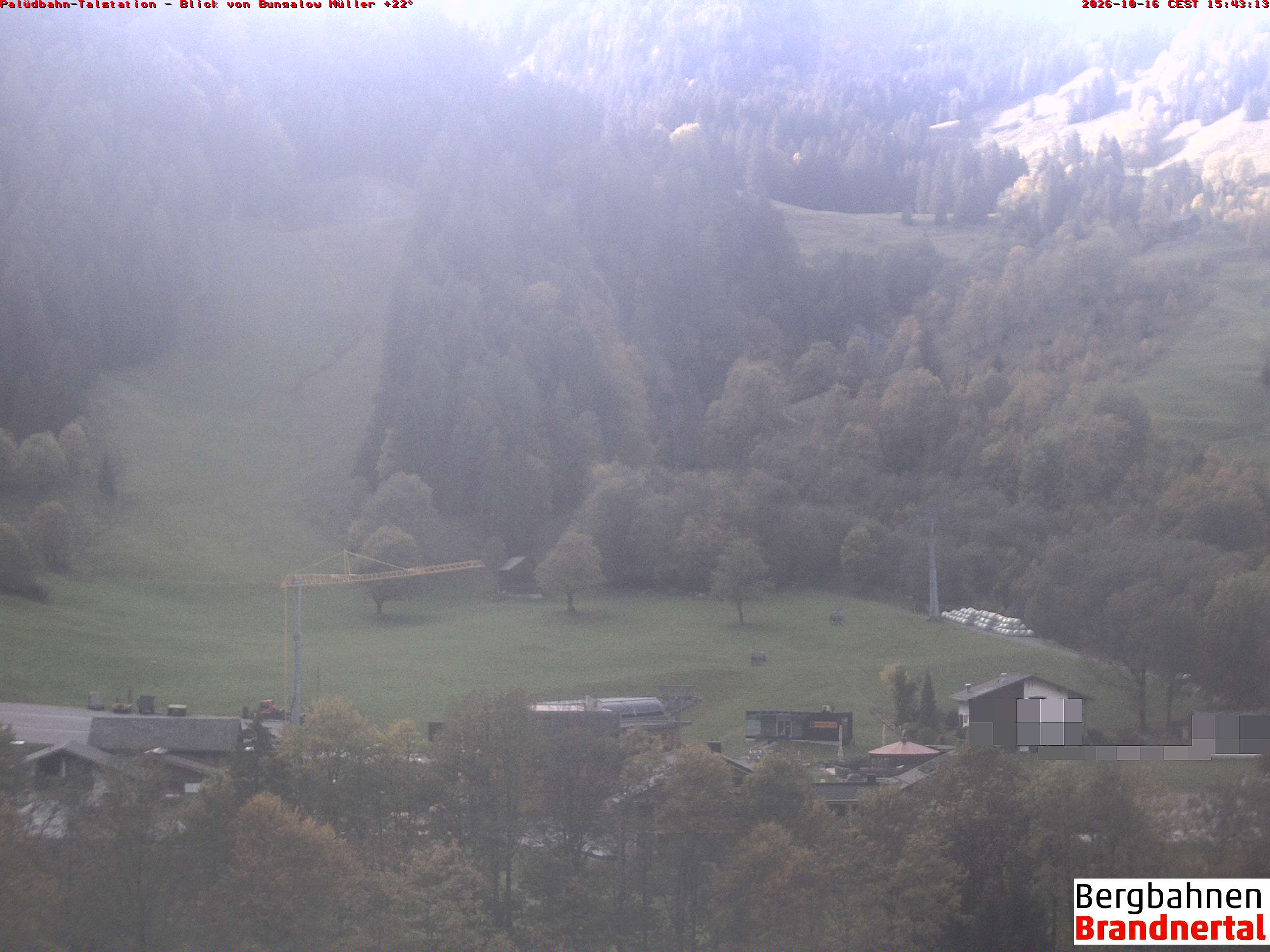Blick auf Palüdbahn von Bungalow Müller