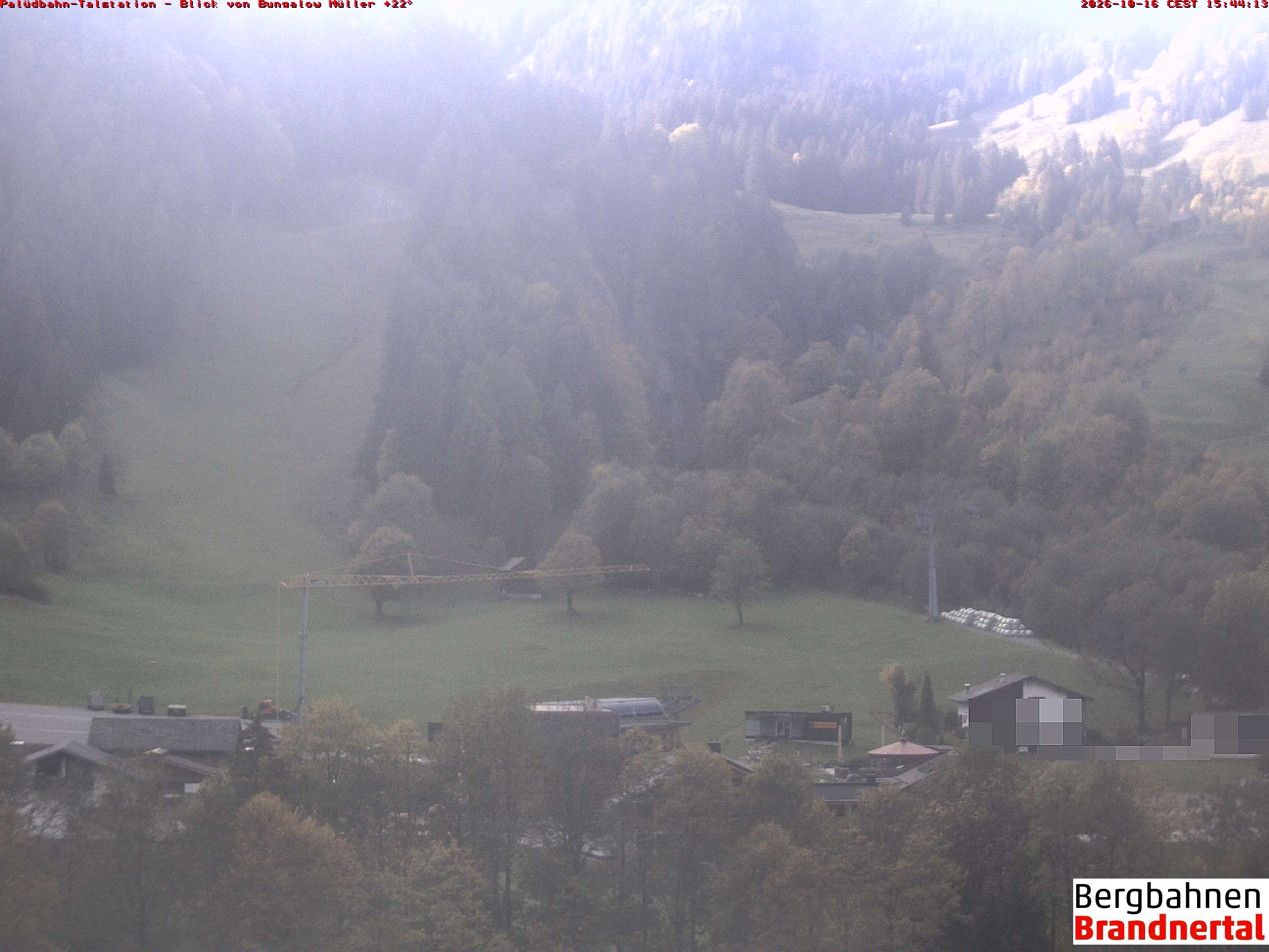 Blick auf Palüdbahn von Bungalow Müller