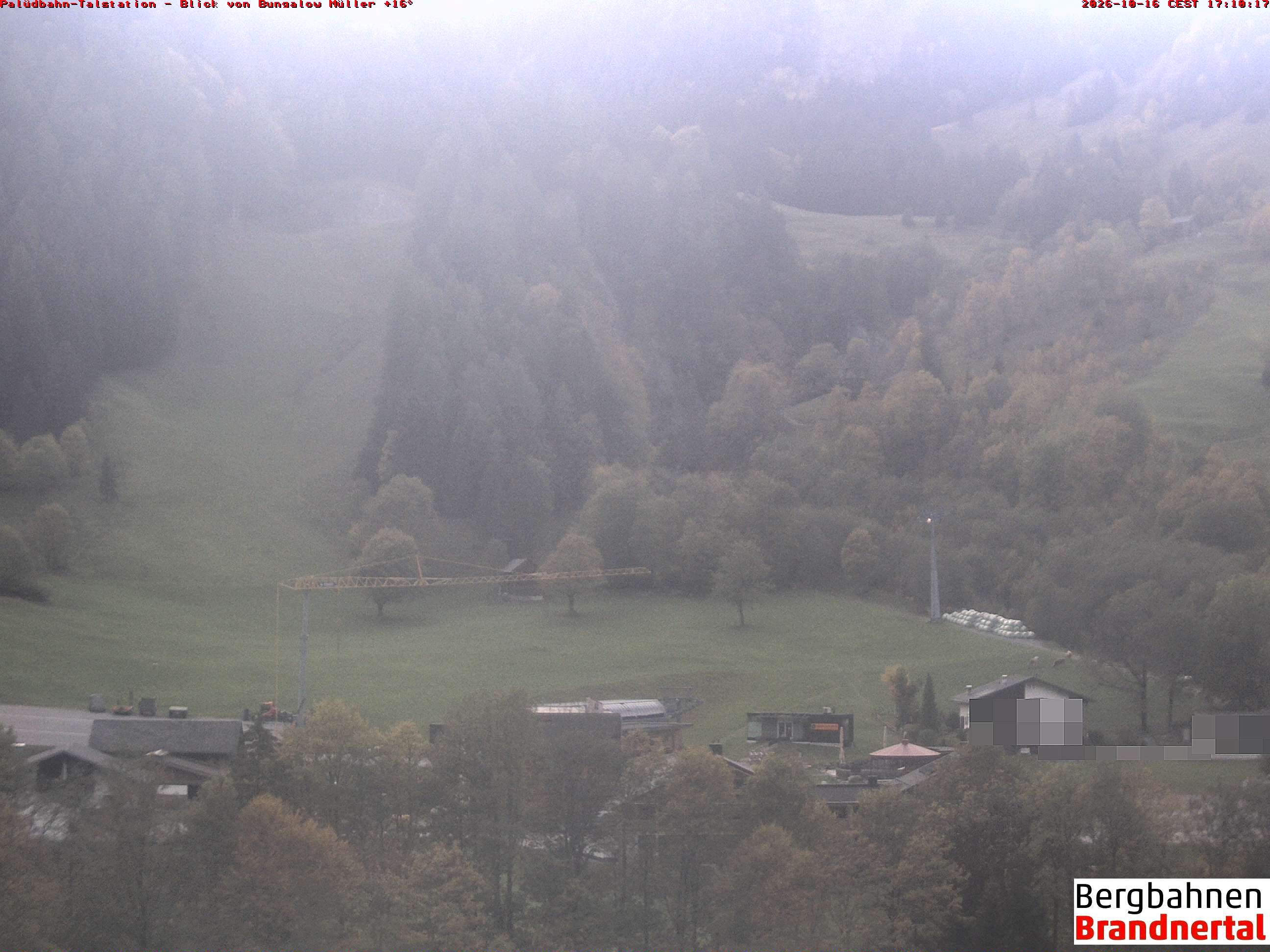 Blick auf Palüdbahn von Bungalow Müller