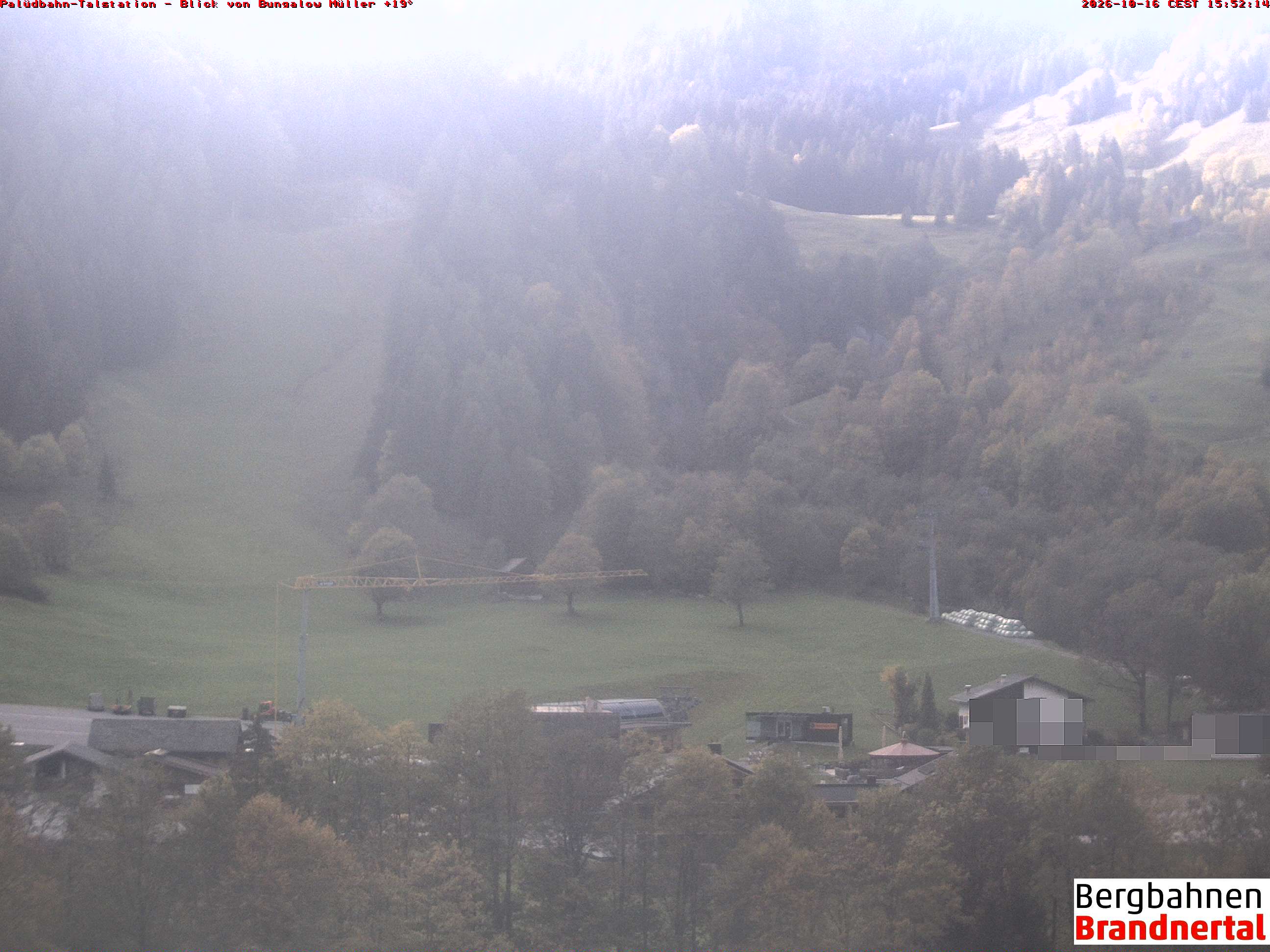Blick auf Palüdbahn von Bungalow Müller