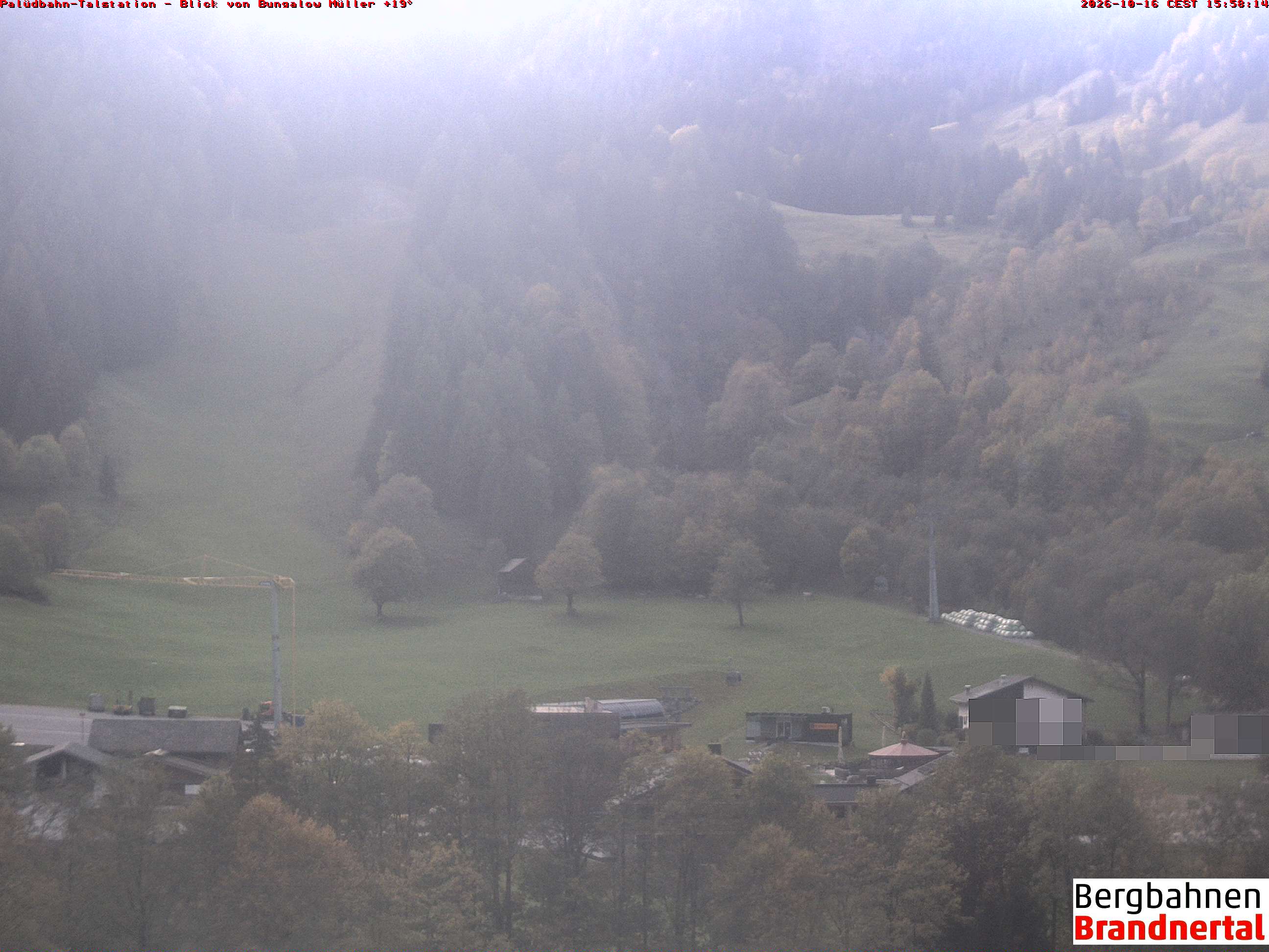 Blick auf Palüdbahn von Bungalow Müller
