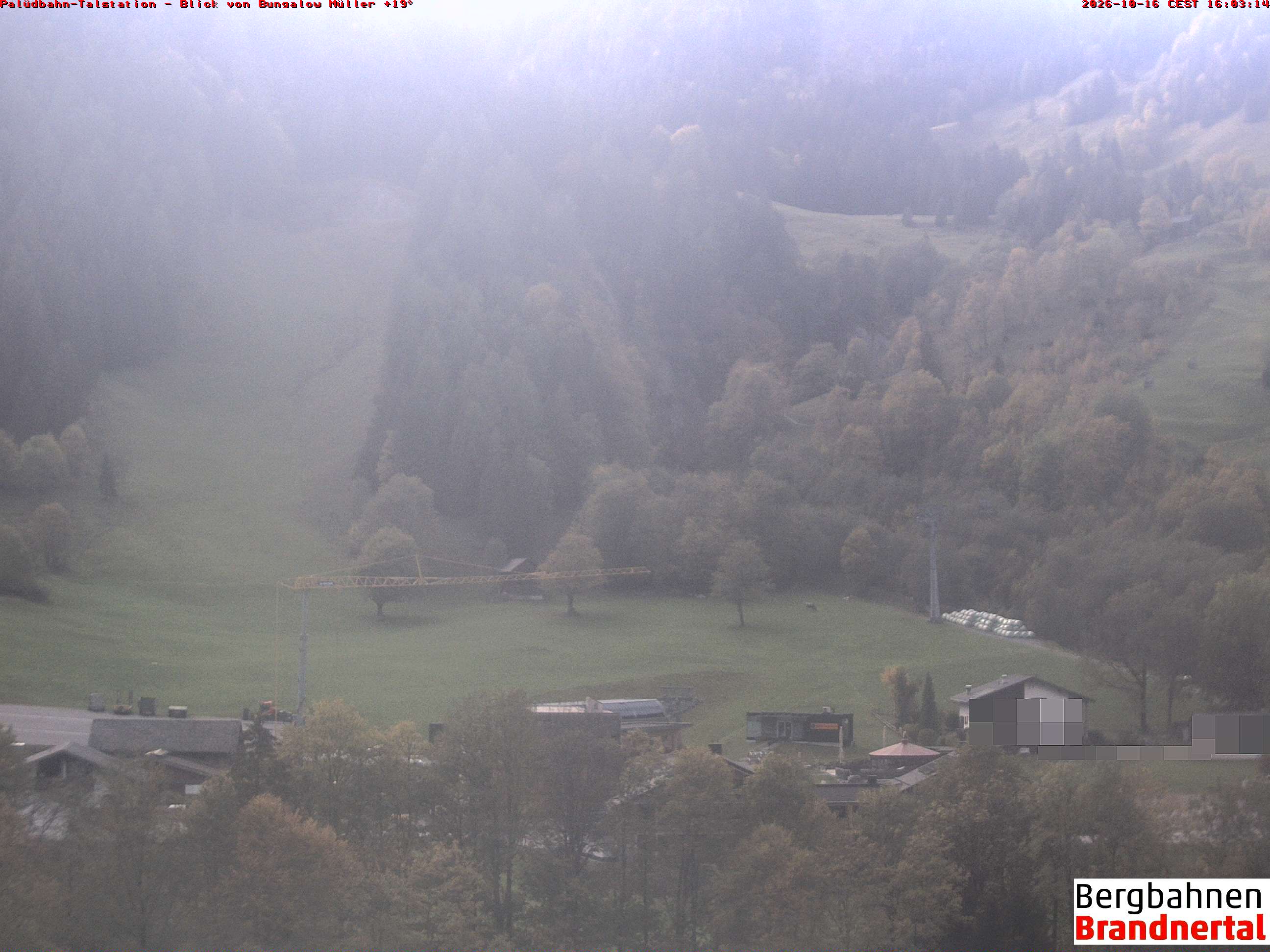 Blick auf Palüdbahn von Bungalow Müller
