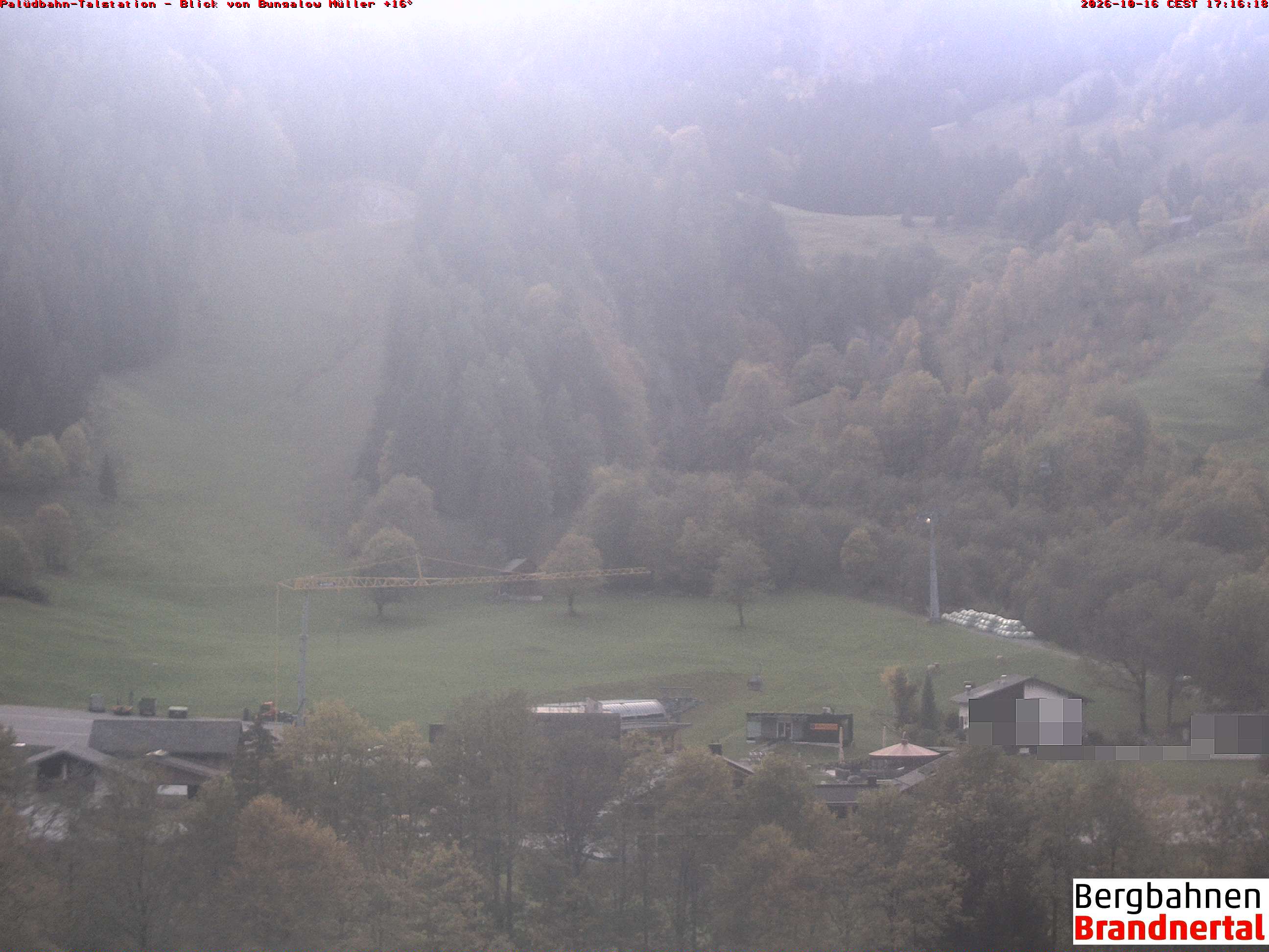 Blick auf Palüdbahn von Bungalow Müller