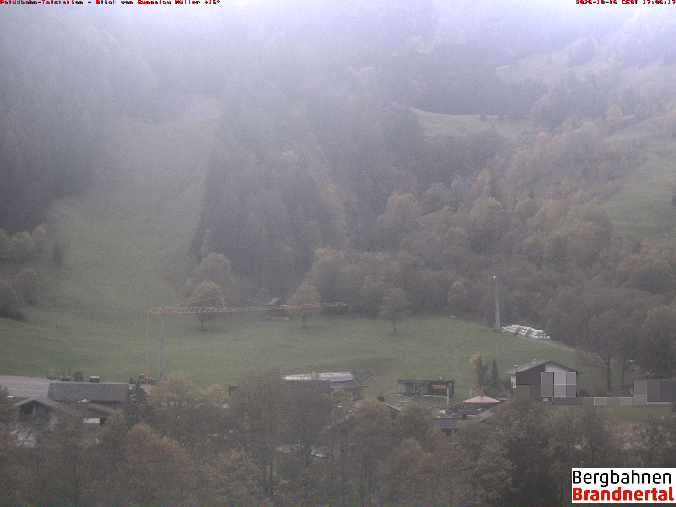 Blick auf Palüdbahn von Bungalow Müller