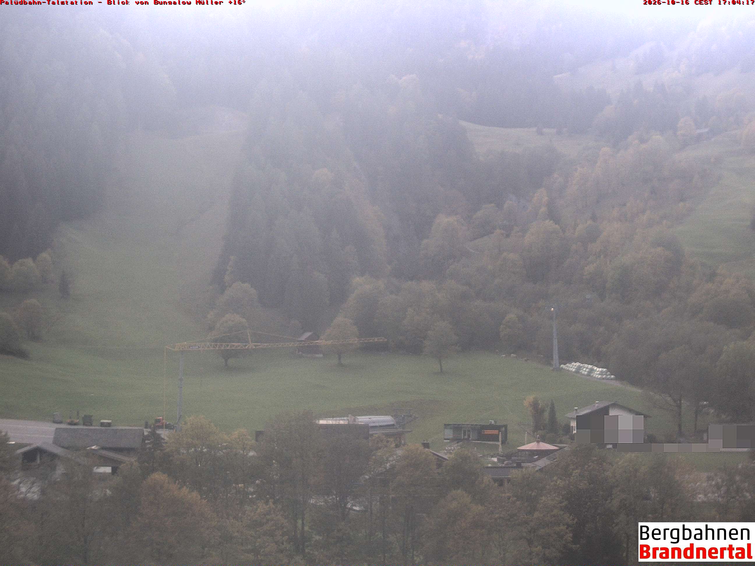 Blick auf Palüdbahn von Bungalow Müller