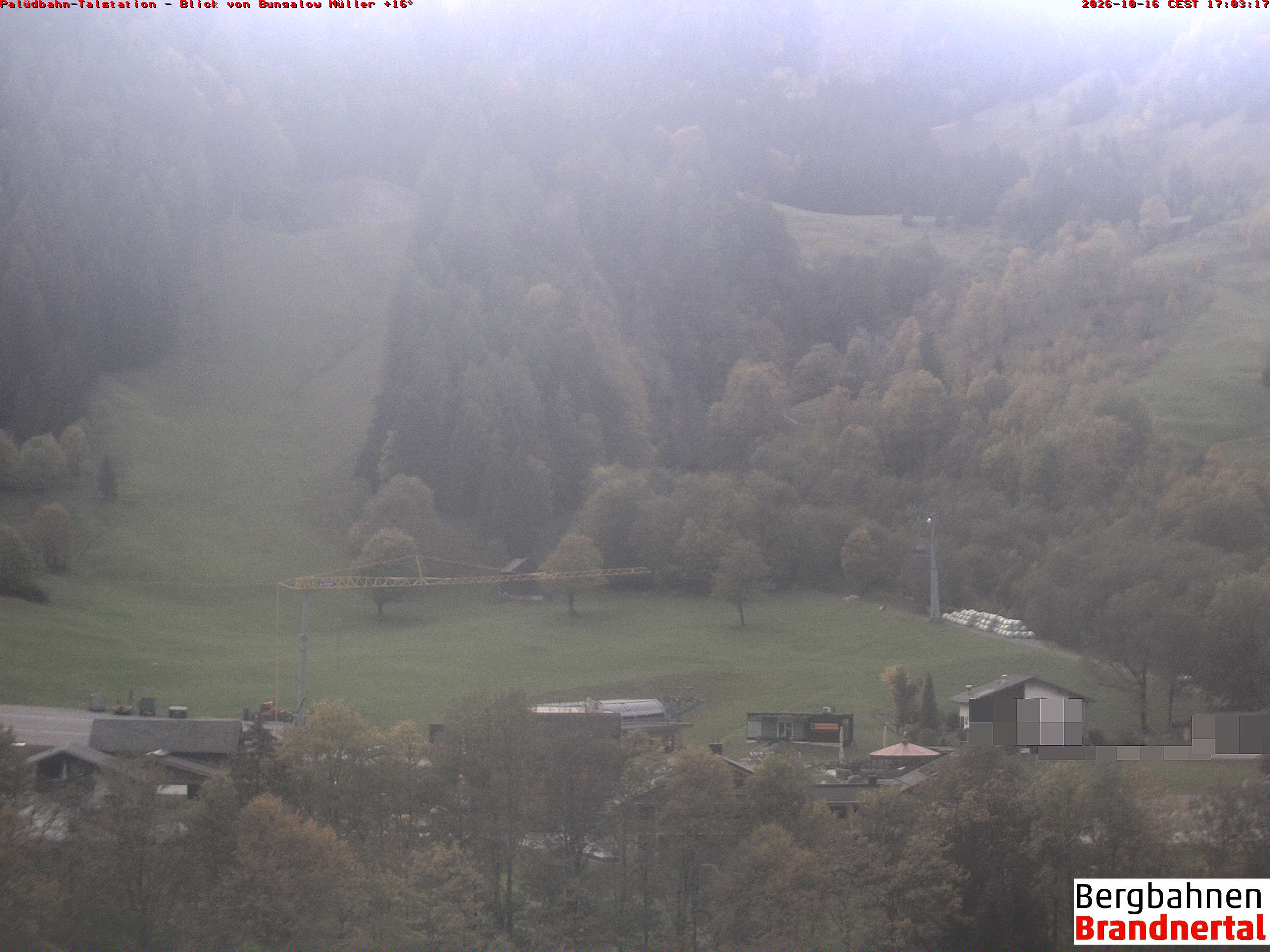 Blick auf Palüdbahn von Bungalow Müller
