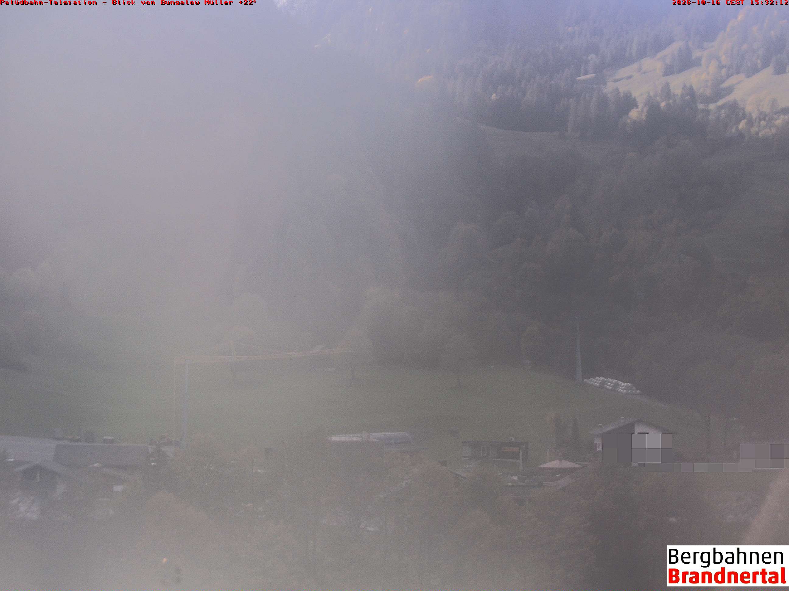 Blick auf Palüdbahn von Bungalow Müller