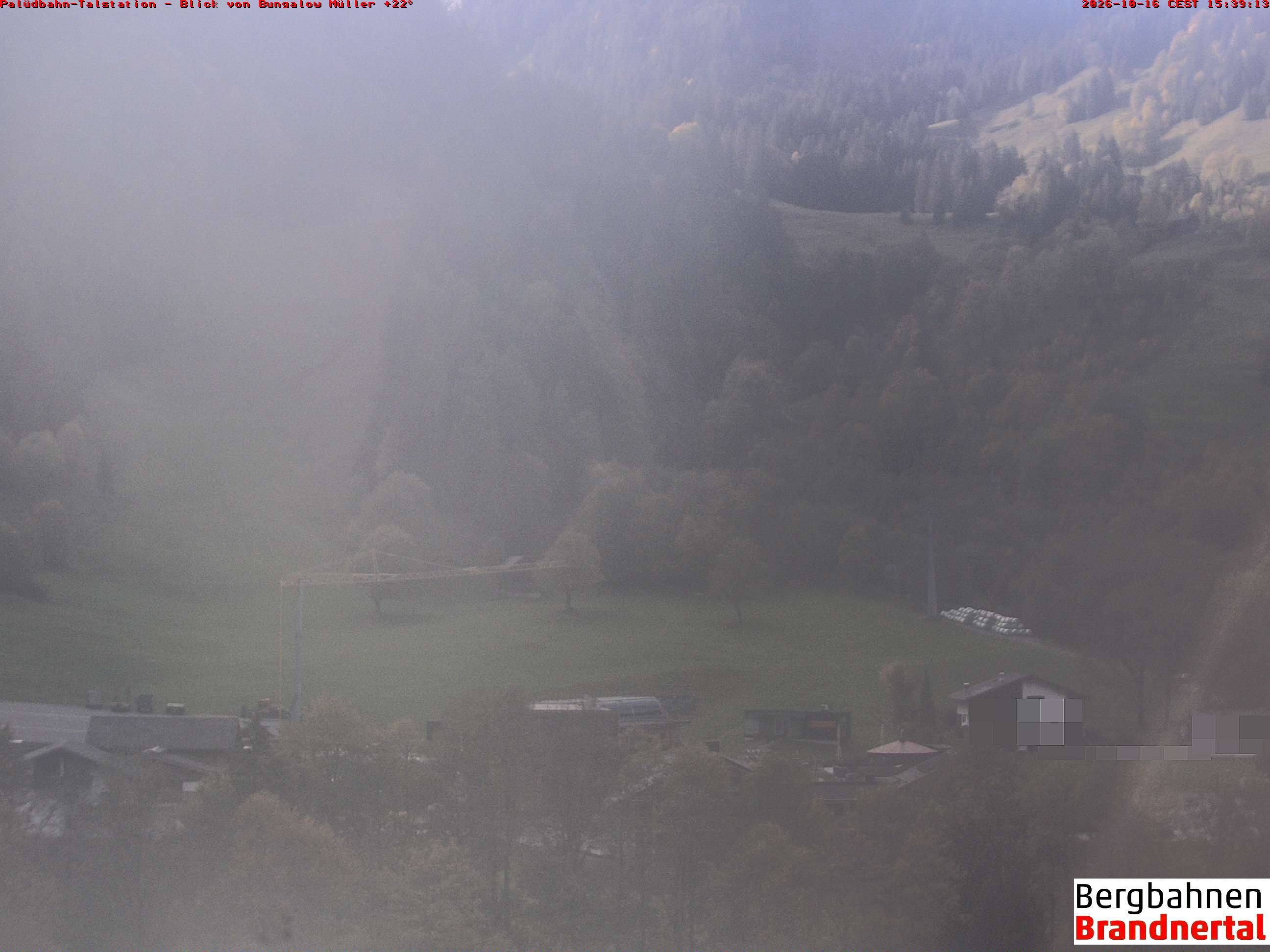 Blick auf Palüdbahn von Bungalow Müller