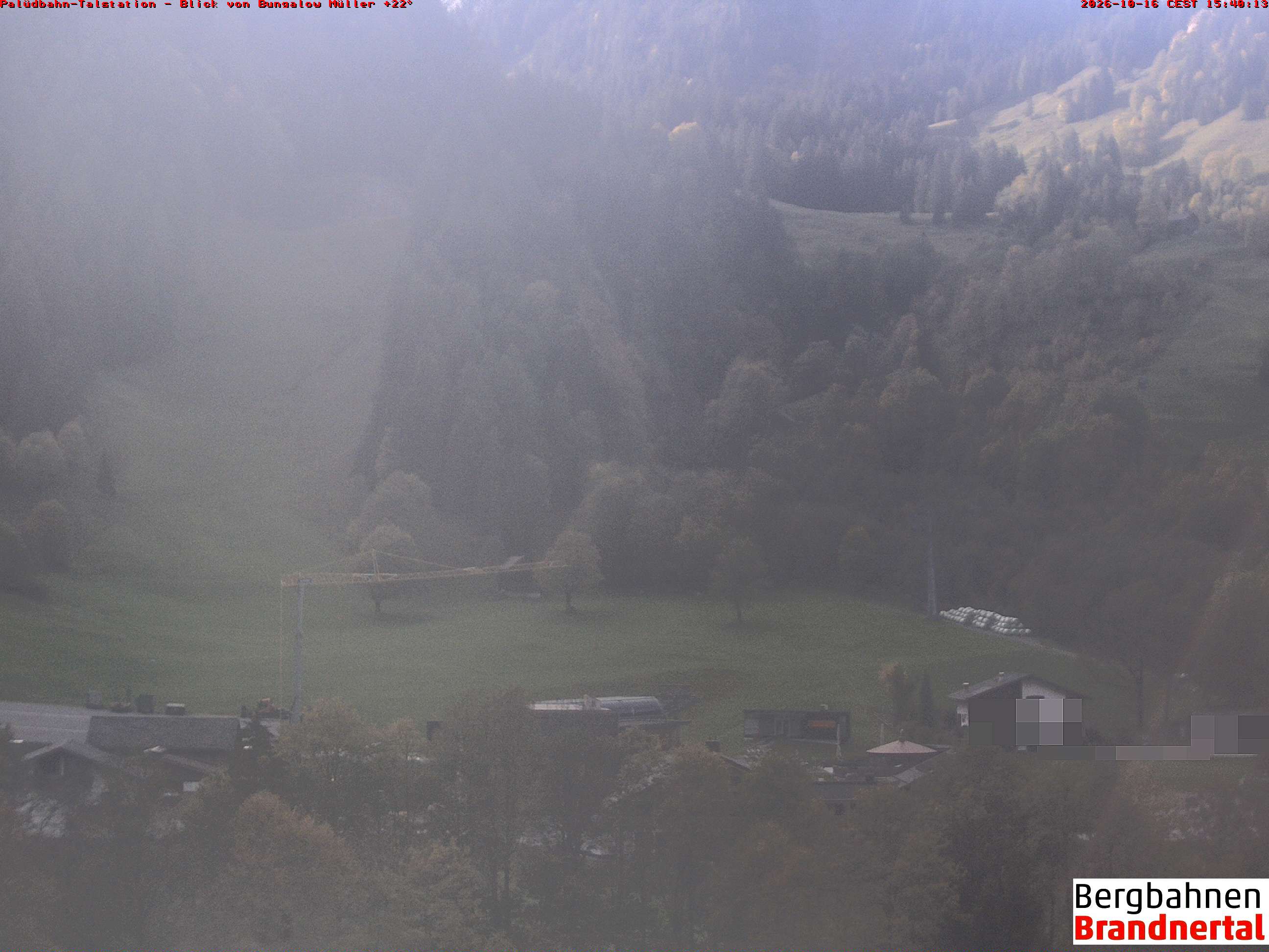 Blick auf Palüdbahn von Bungalow Müller