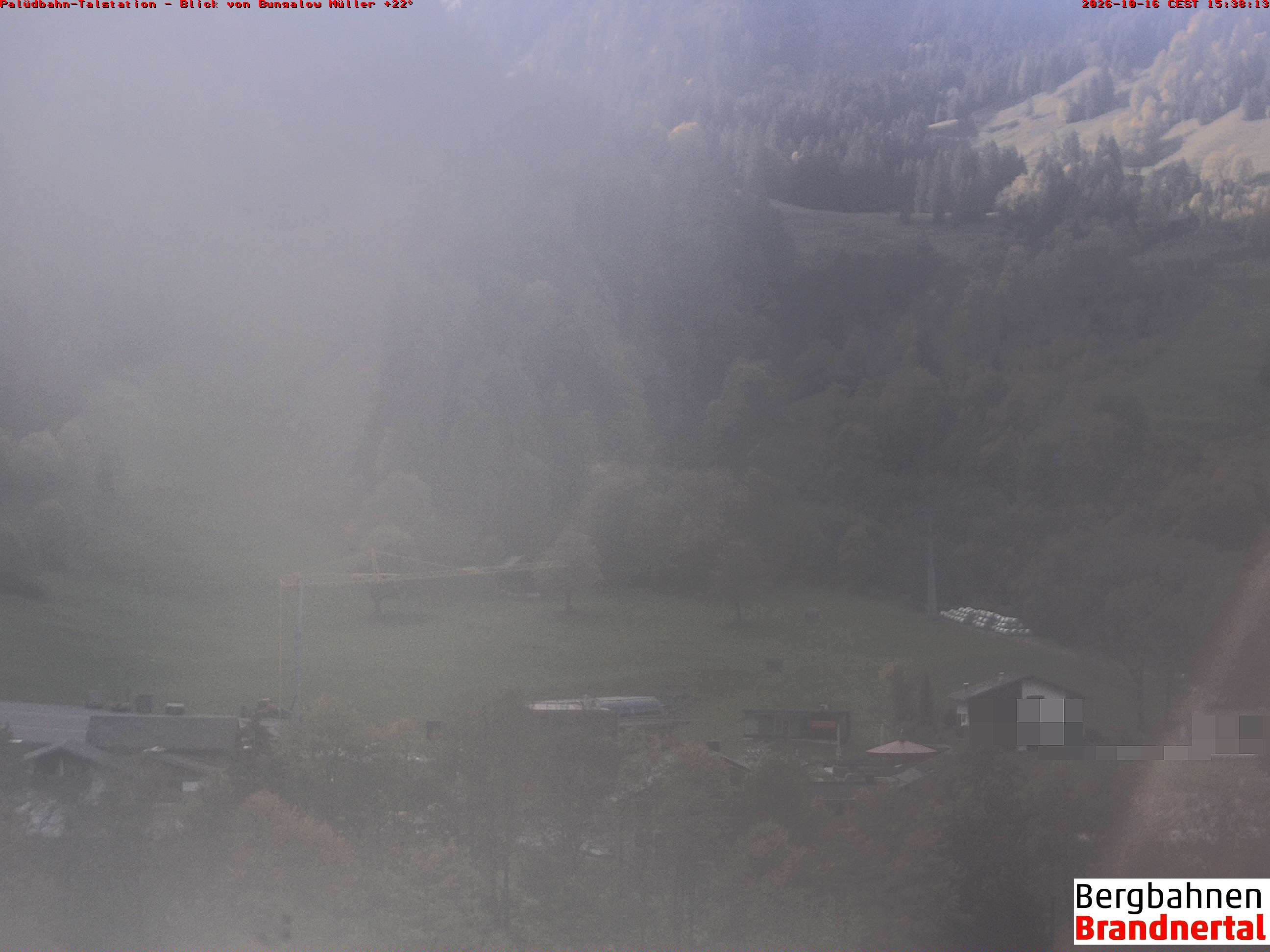Blick auf Palüdbahn von Bungalow Müller