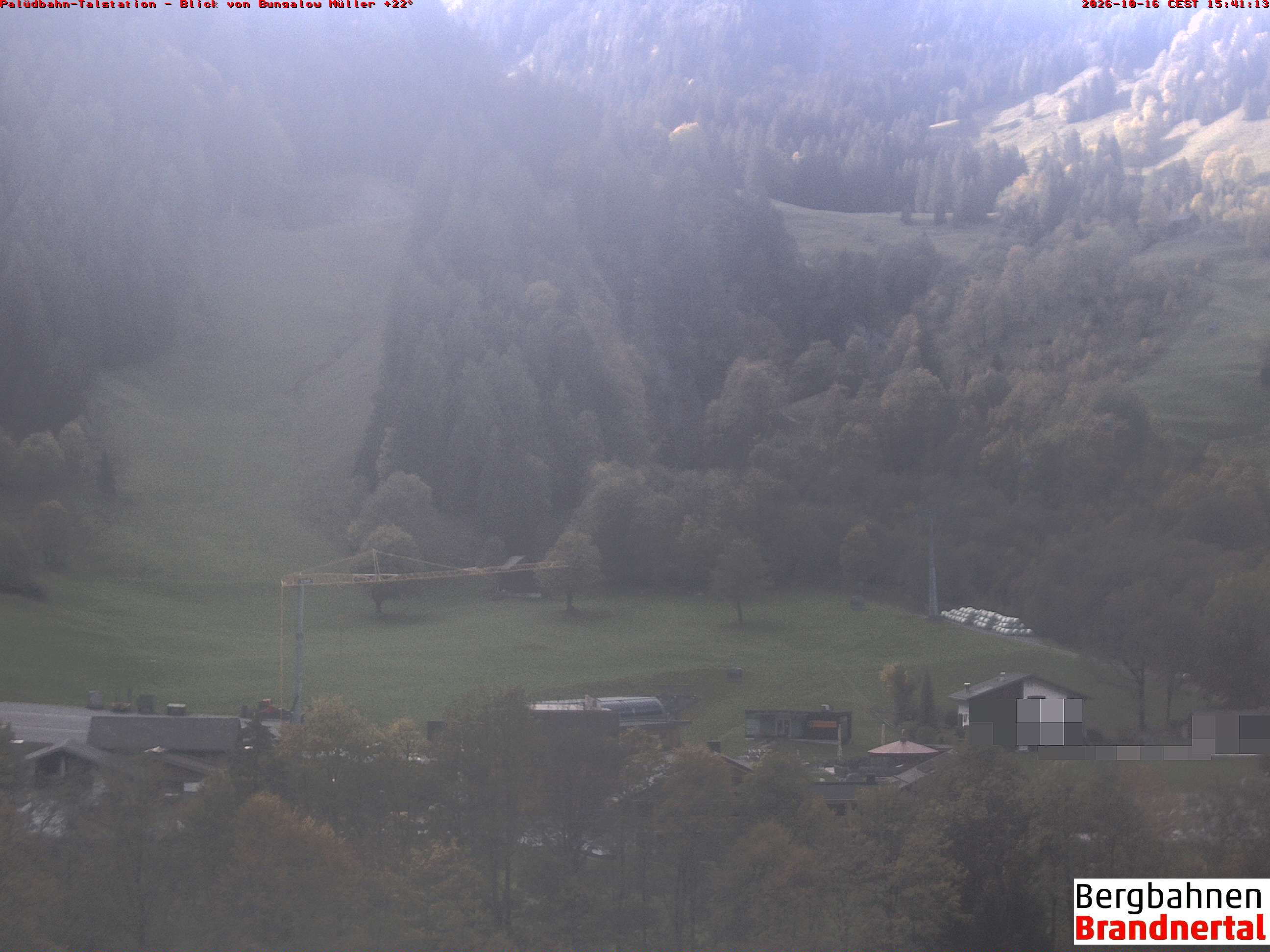 Blick auf Palüdbahn von Bungalow Müller