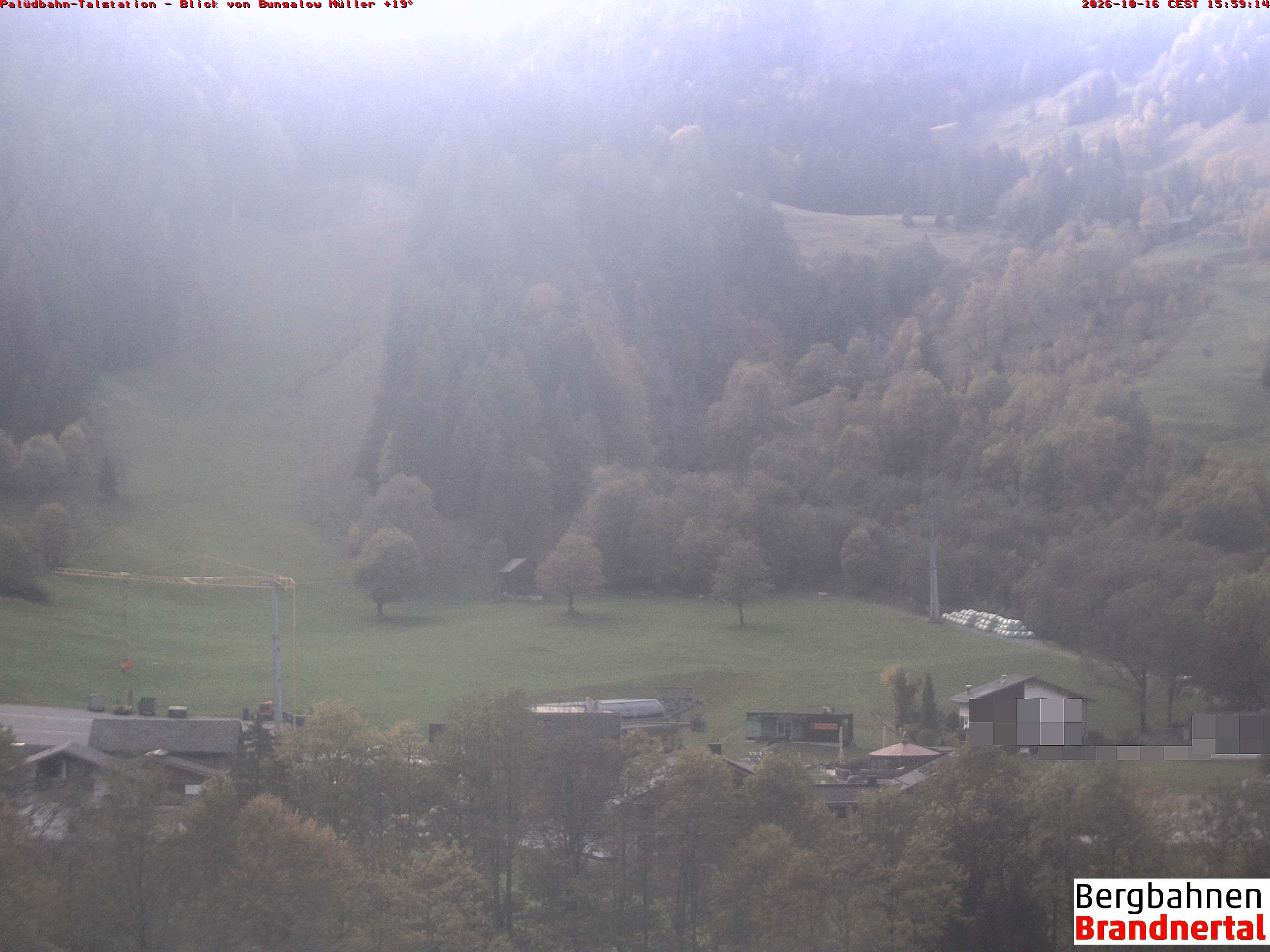 Blick auf Palüdbahn von Bungalow Müller