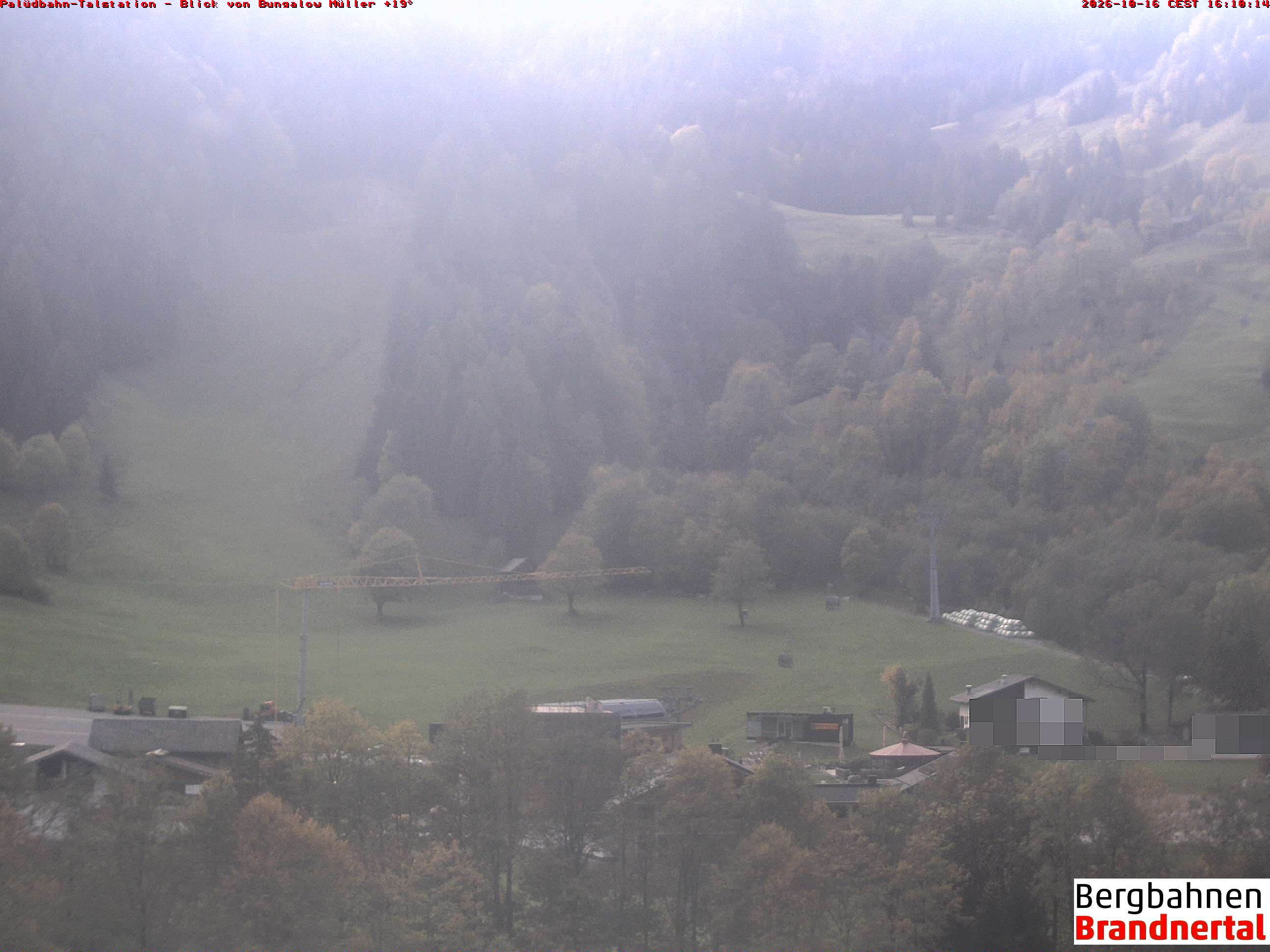 Blick auf Palüdbahn von Bungalow Müller