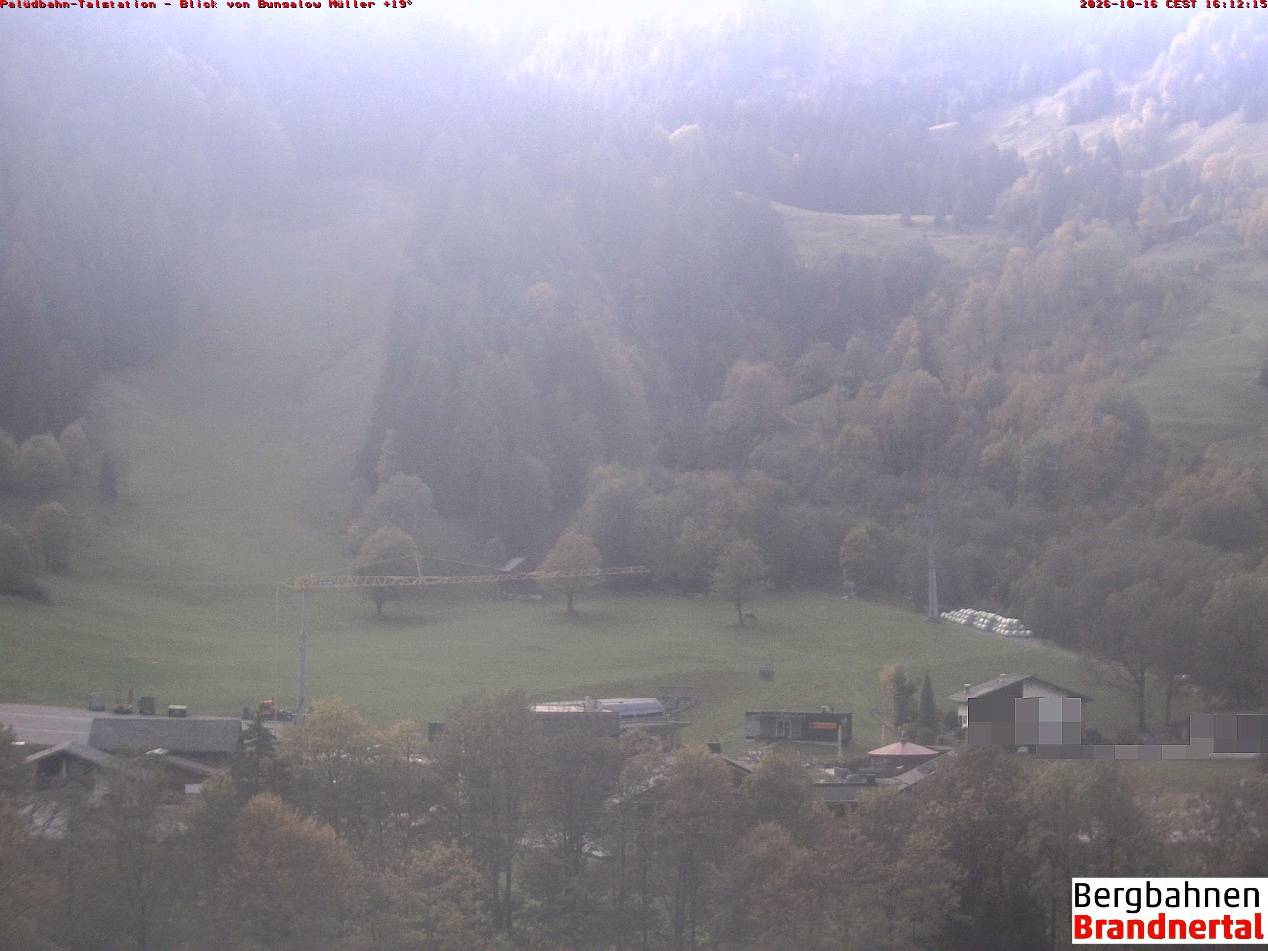 Blick auf Palüdbahn von Bungalow Müller