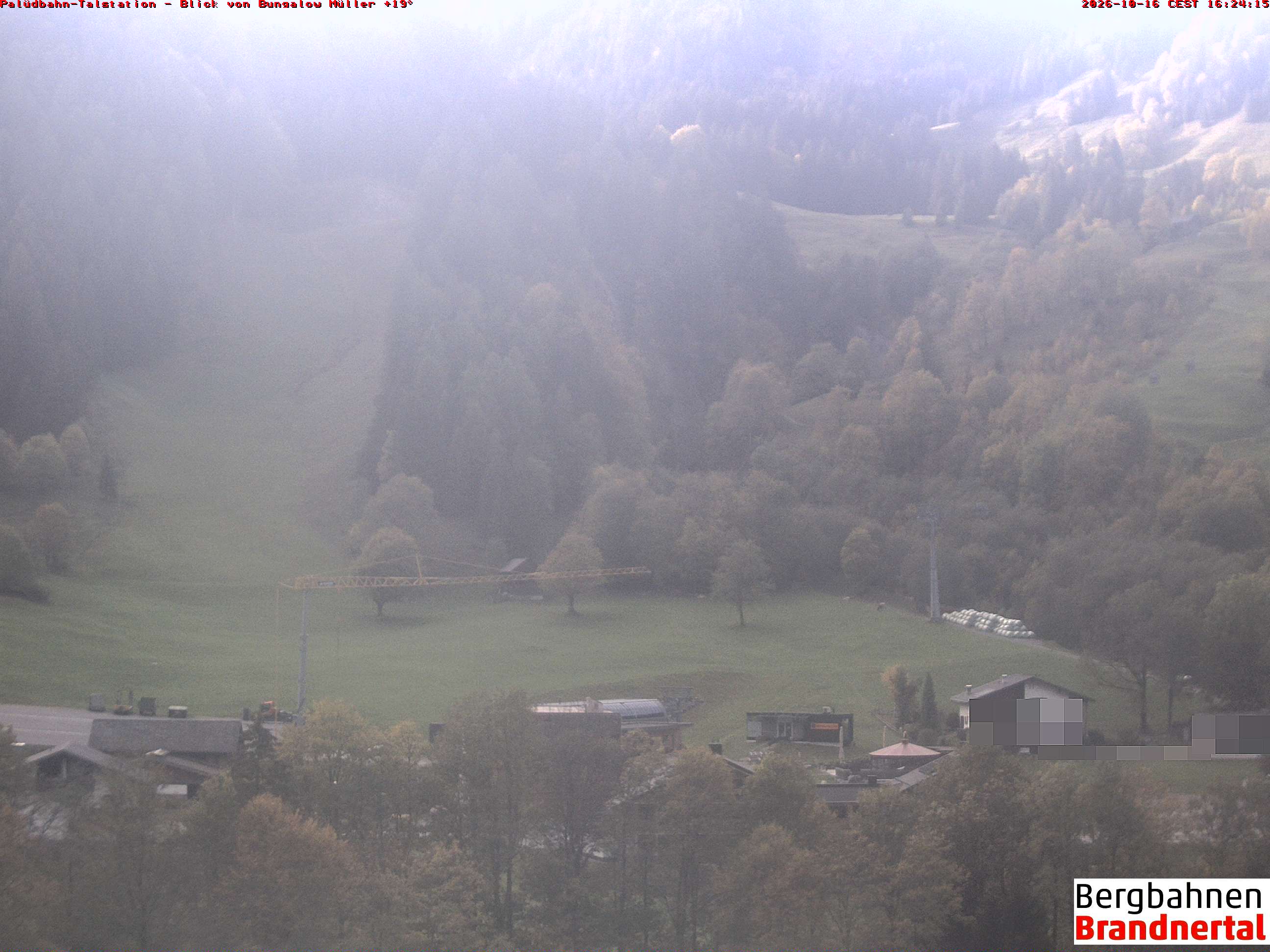 Blick auf Palüdbahn von Bungalow Müller