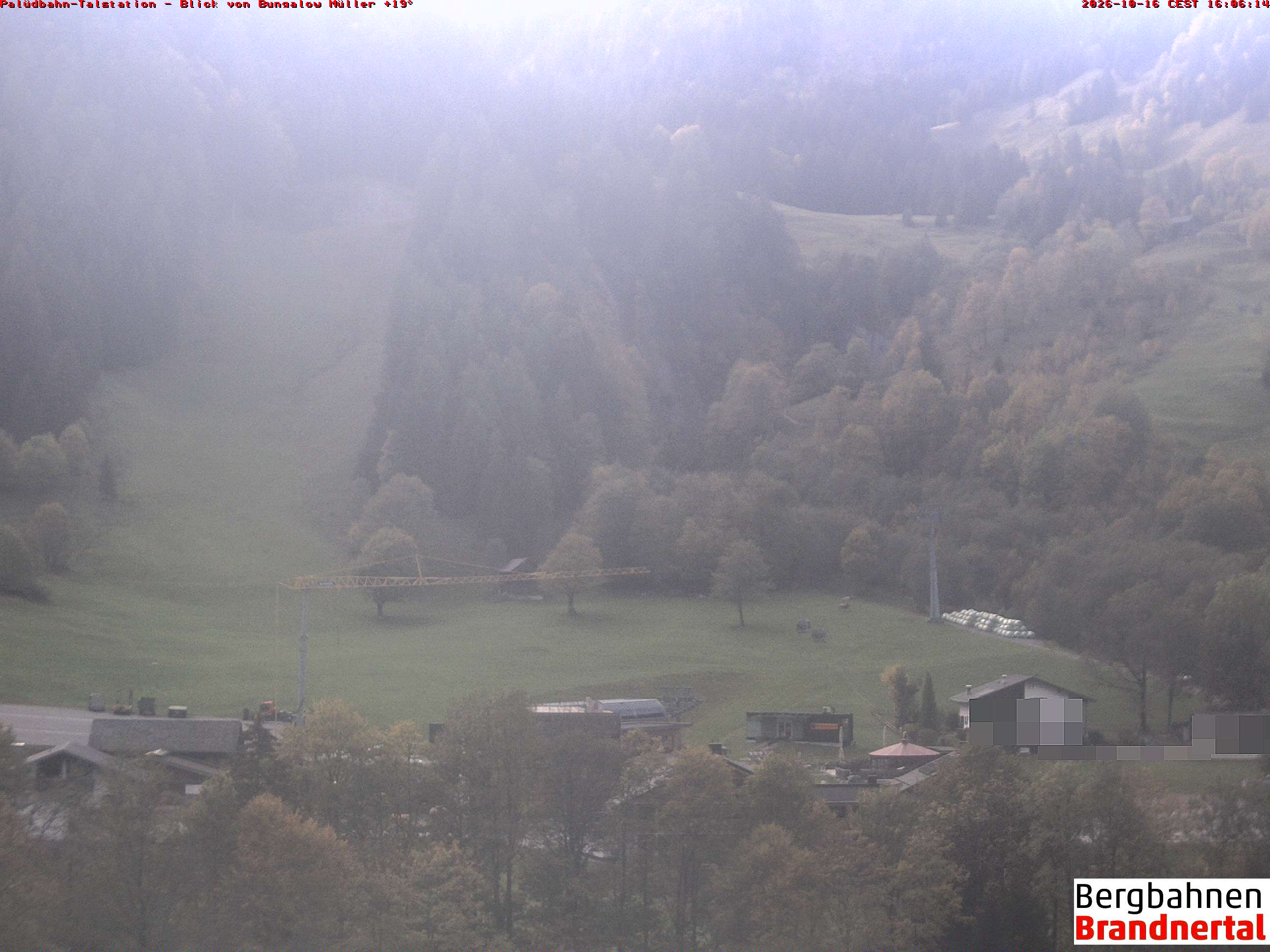 Blick auf Palüdbahn von Bungalow Müller