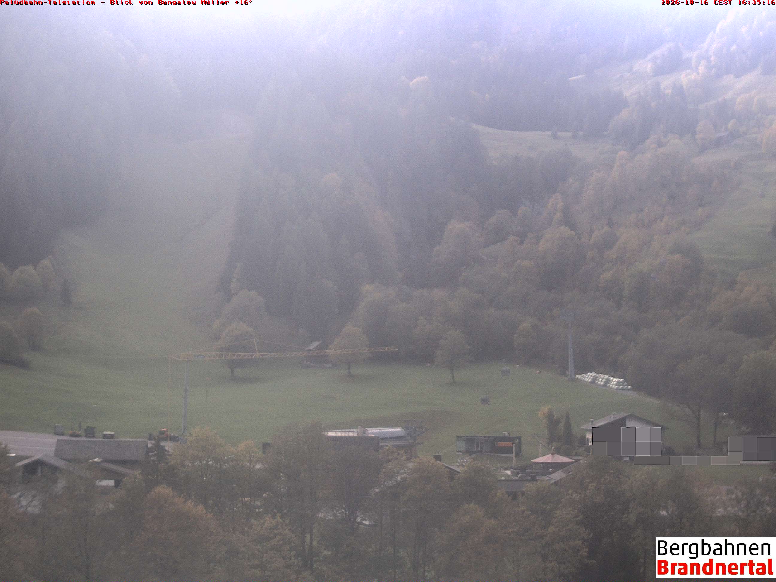 Blick auf Palüdbahn von Bungalow Müller