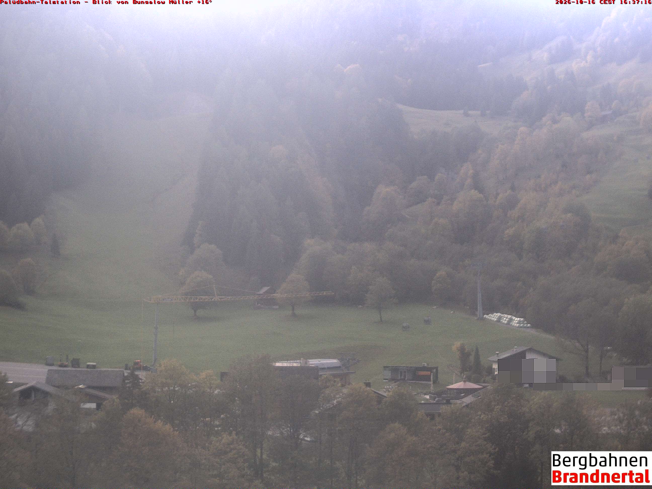 Blick auf Palüdbahn von Bungalow Müller