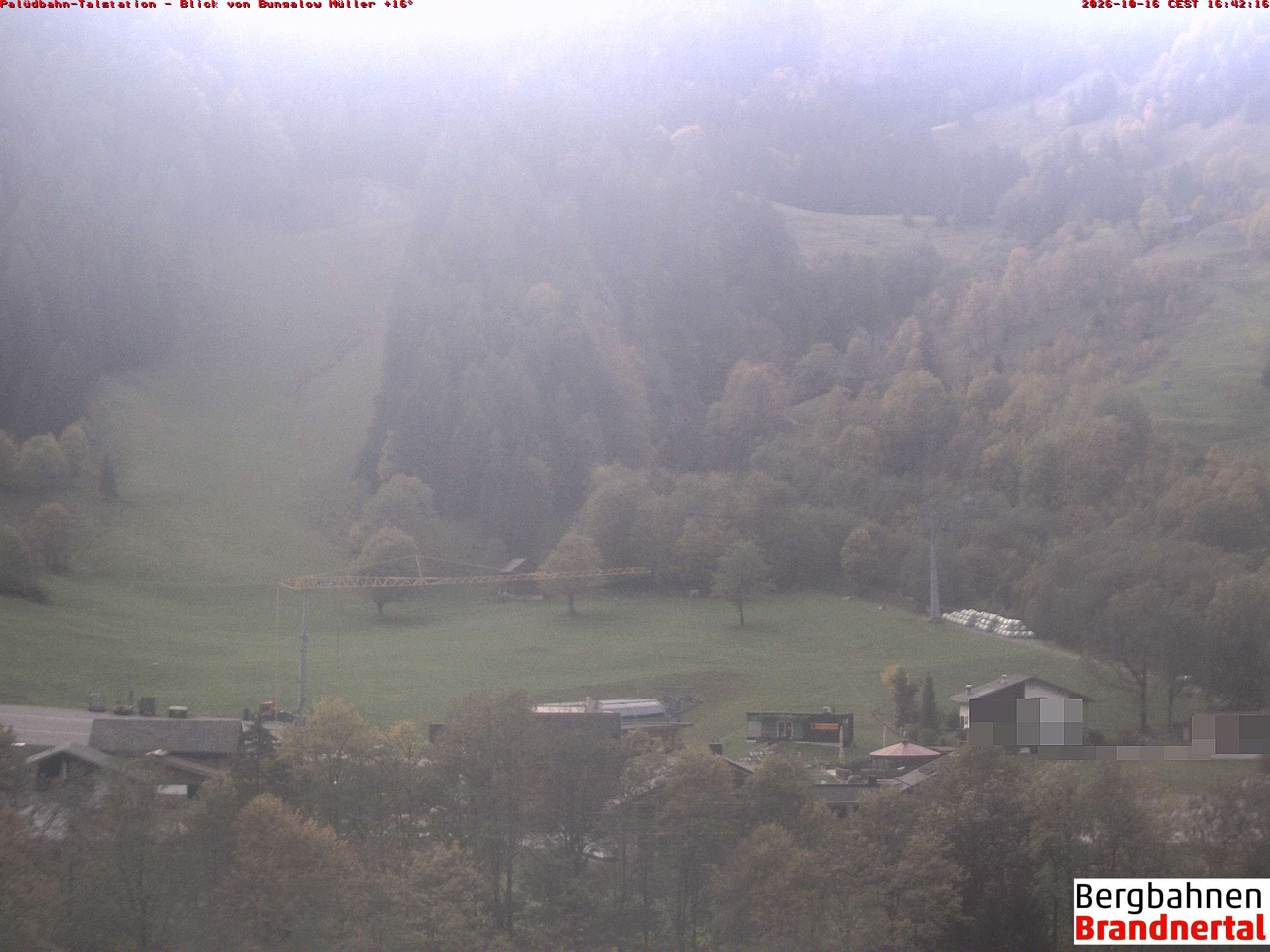 Blick auf Palüdbahn von Bungalow Müller