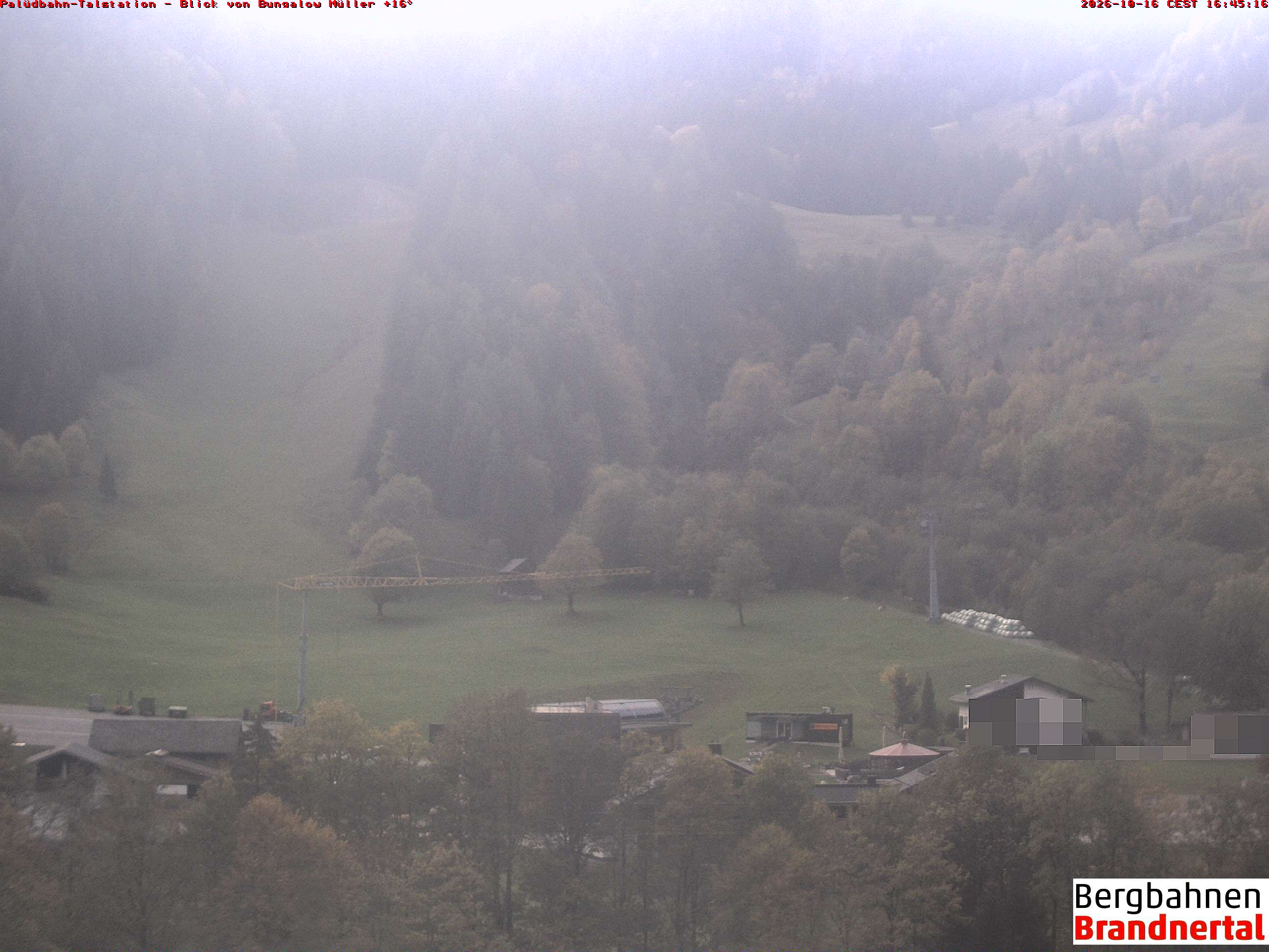 Blick auf Palüdbahn von Bungalow Müller
