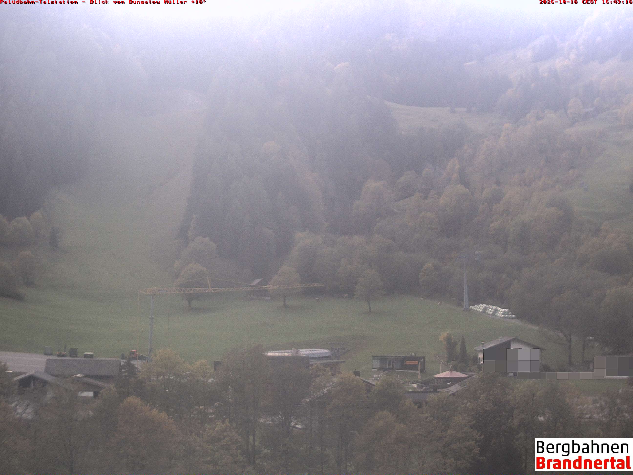 Blick auf Palüdbahn von Bungalow Müller
