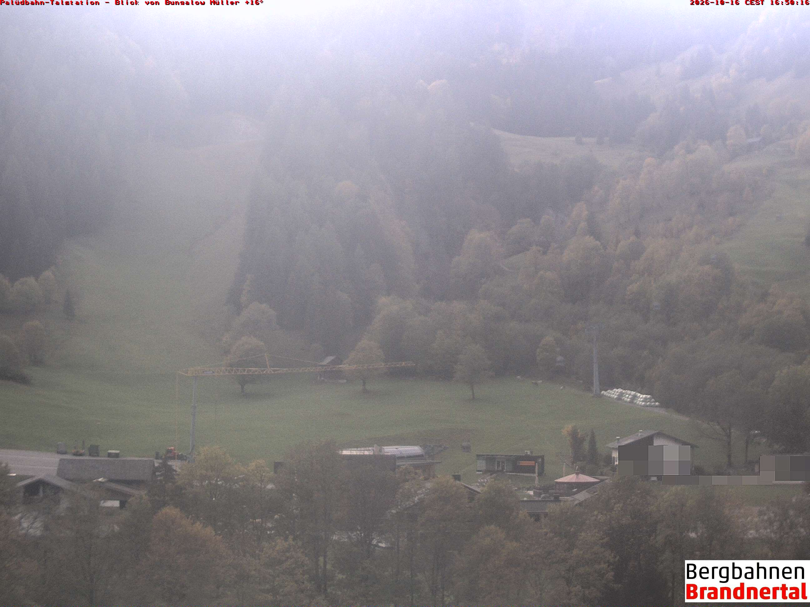 Blick auf Palüdbahn von Bungalow Müller