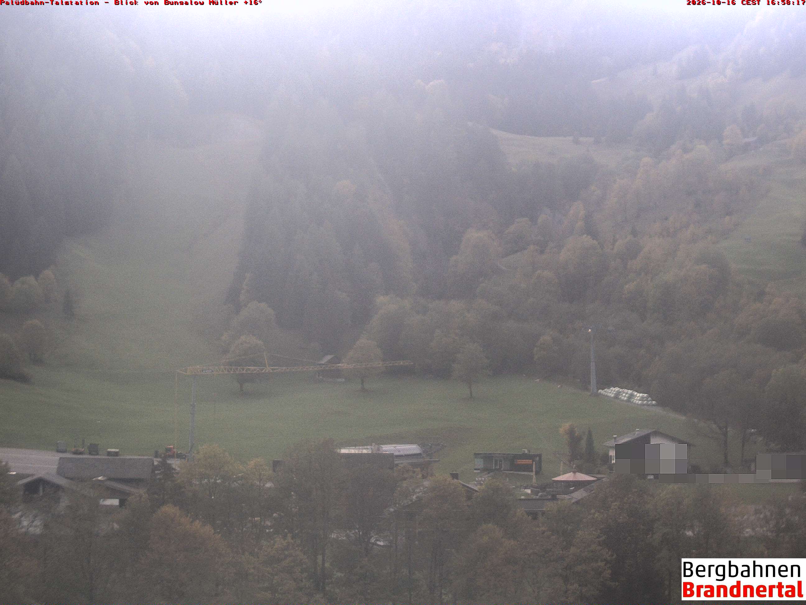 Blick auf Palüdbahn von Bungalow Müller