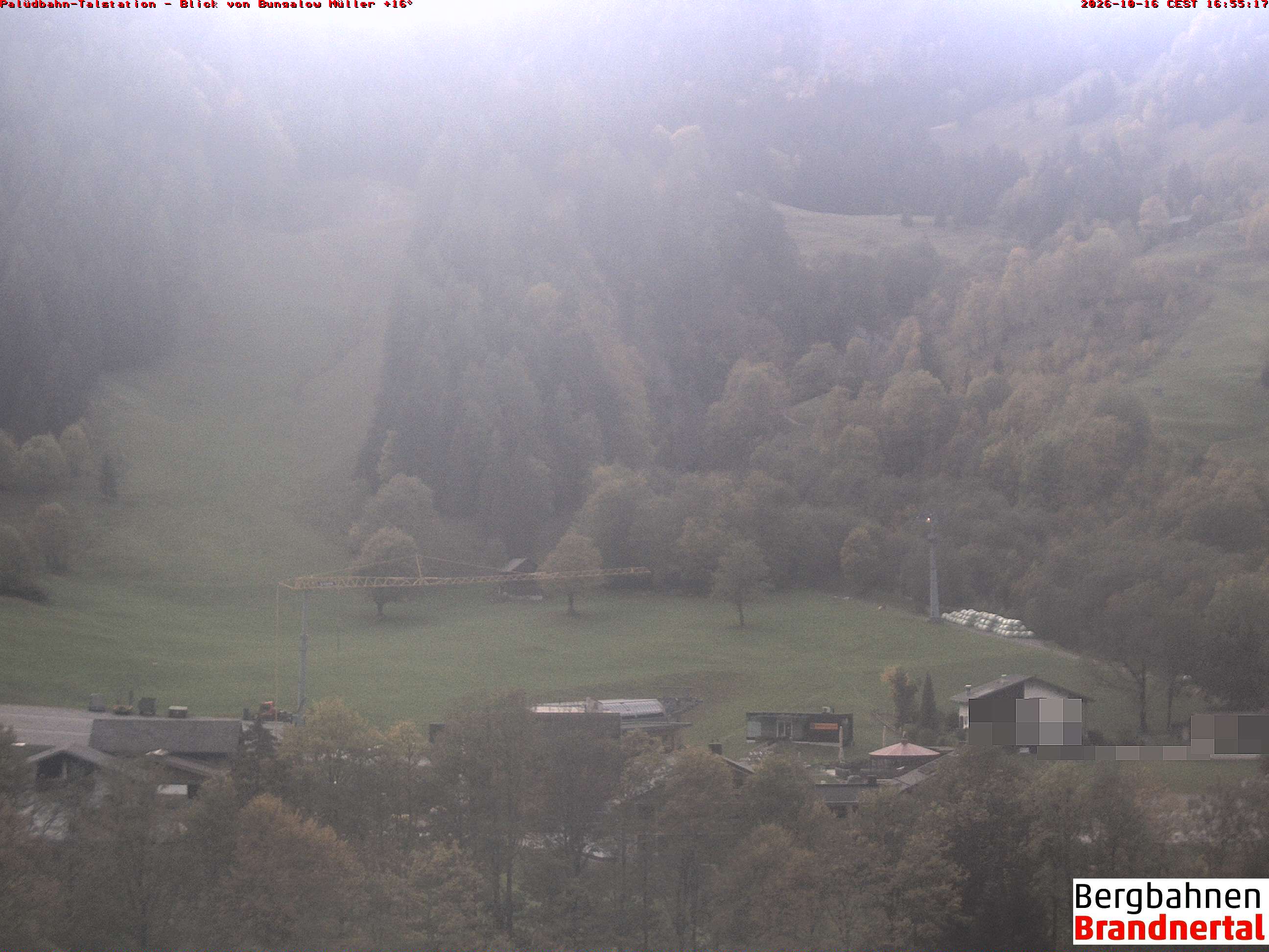 Blick auf Palüdbahn von Bungalow Müller
