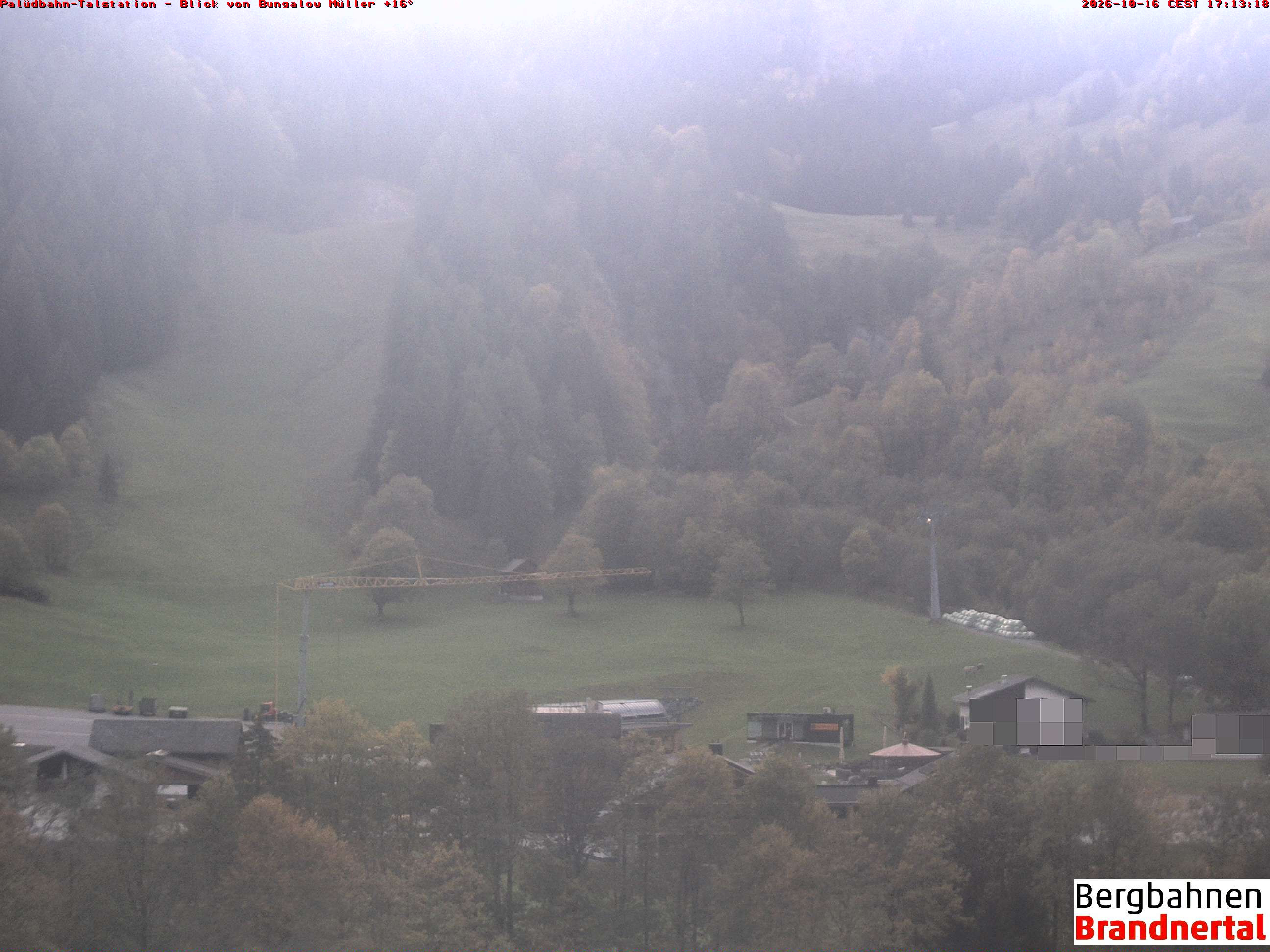 Blick auf Palüdbahn von Bungalow Müller