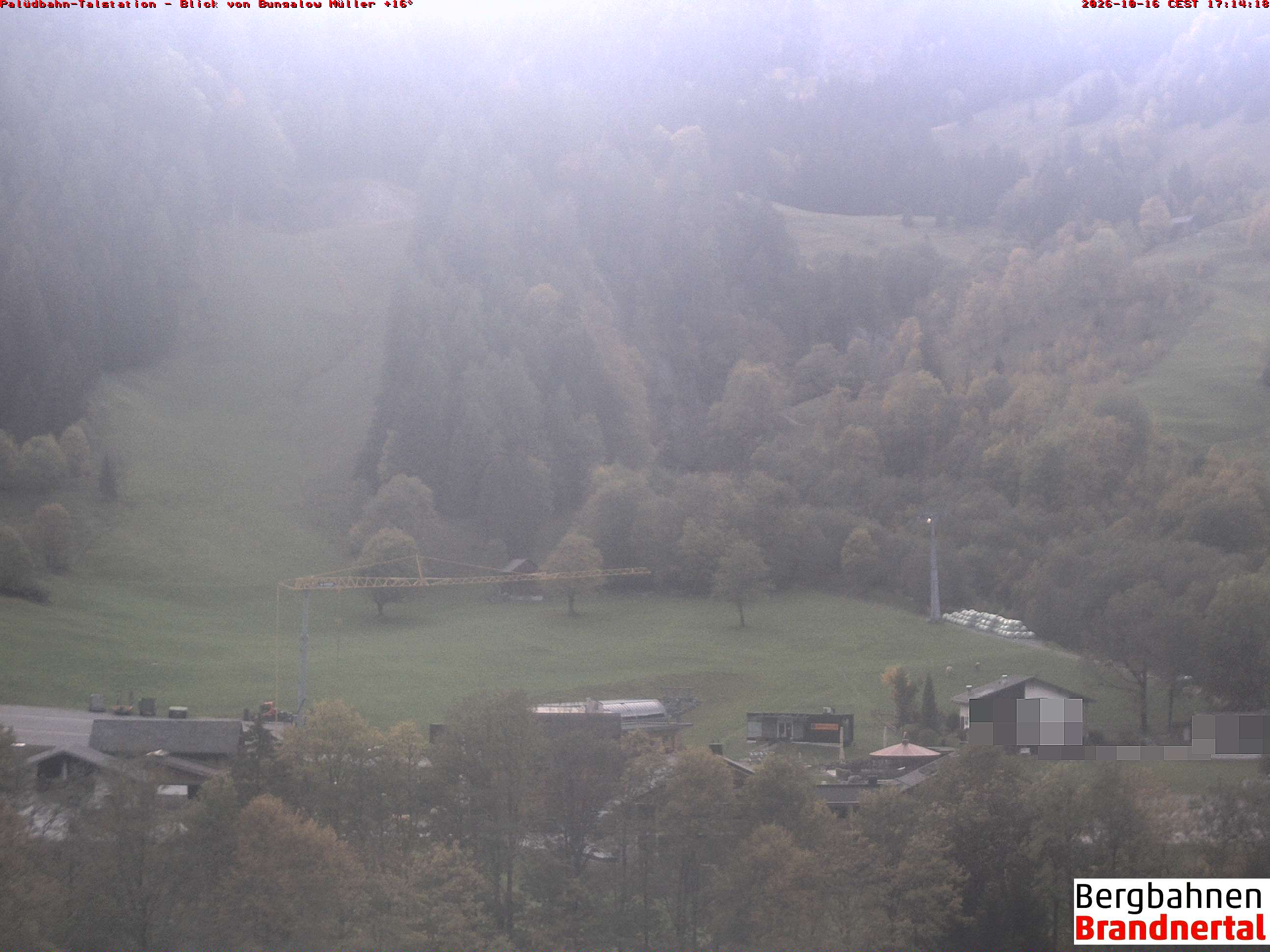 Blick auf Palüdbahn von Bungalow Müller