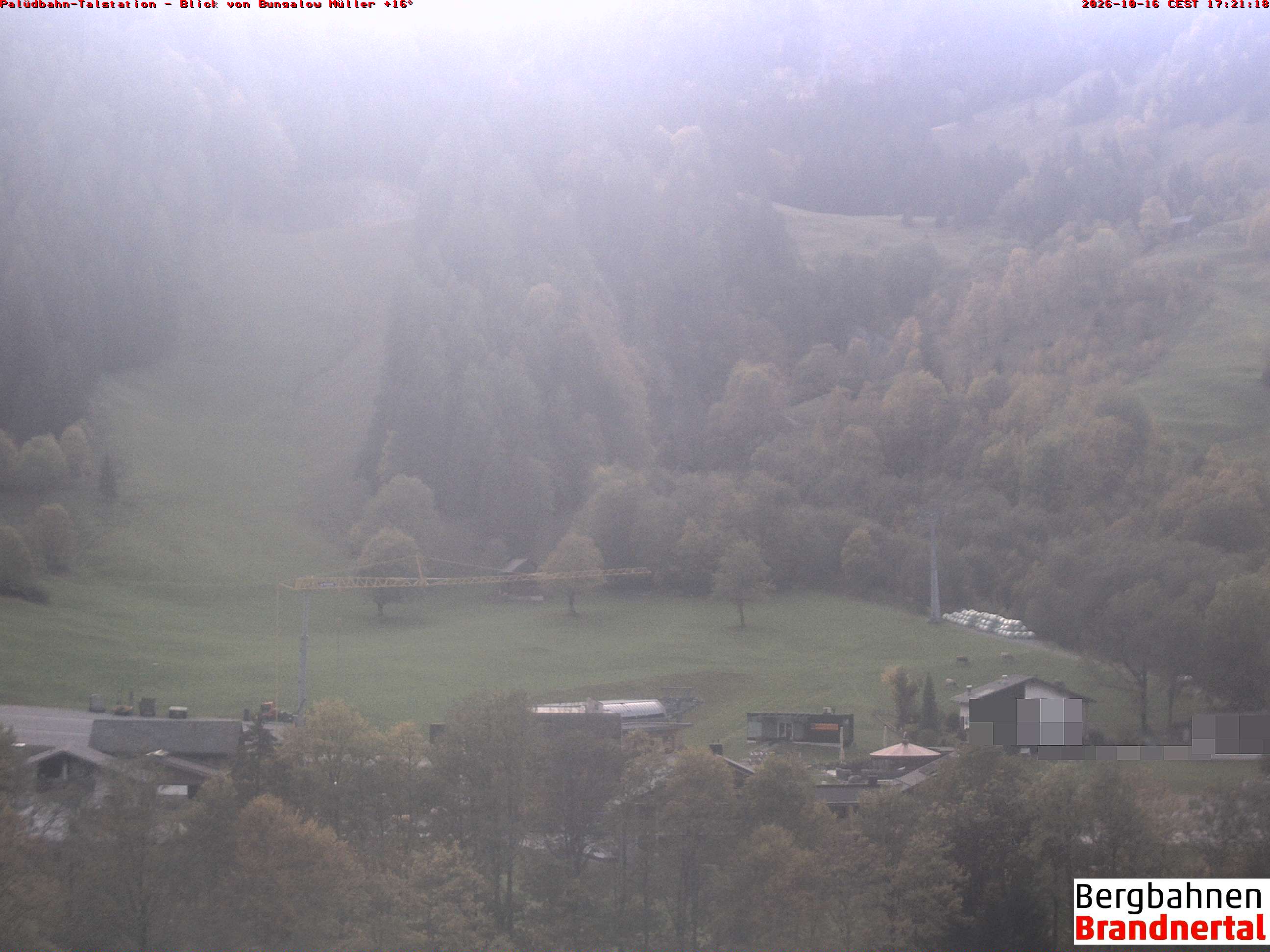 Blick auf Palüdbahn von Bungalow Müller