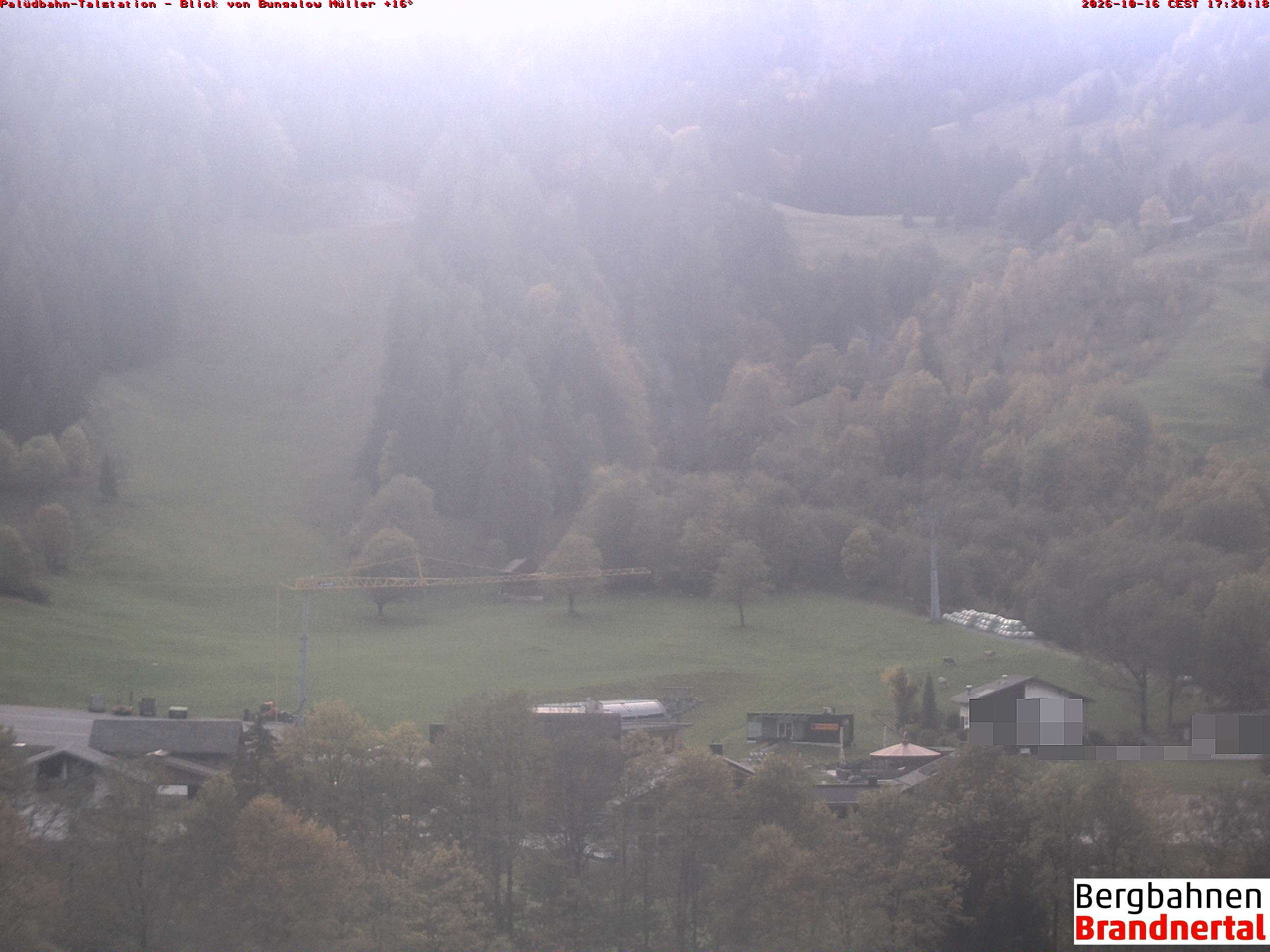 Blick auf Palüdbahn von Bungalow Müller