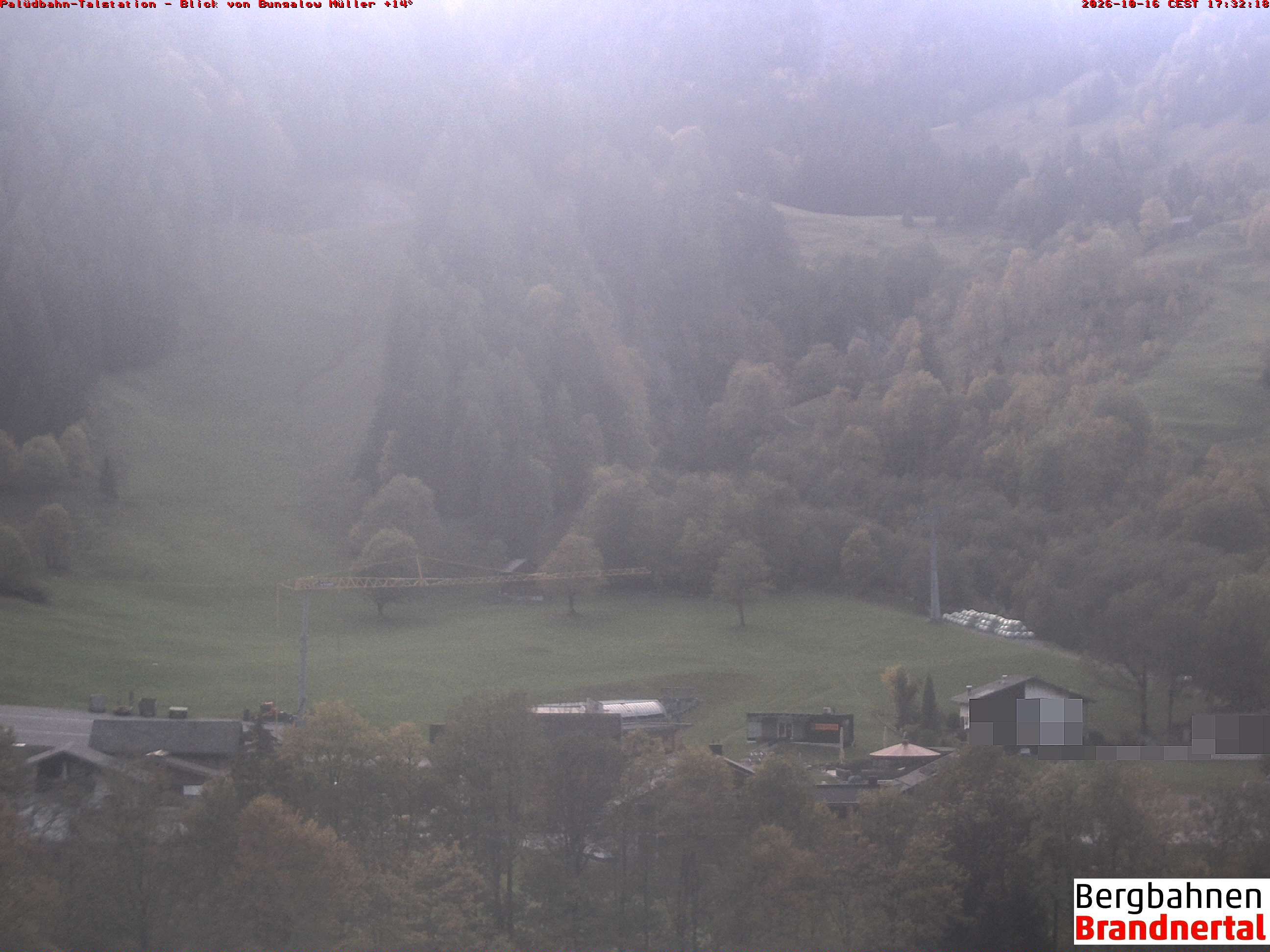 Blick auf Palüdbahn von Bungalow Müller