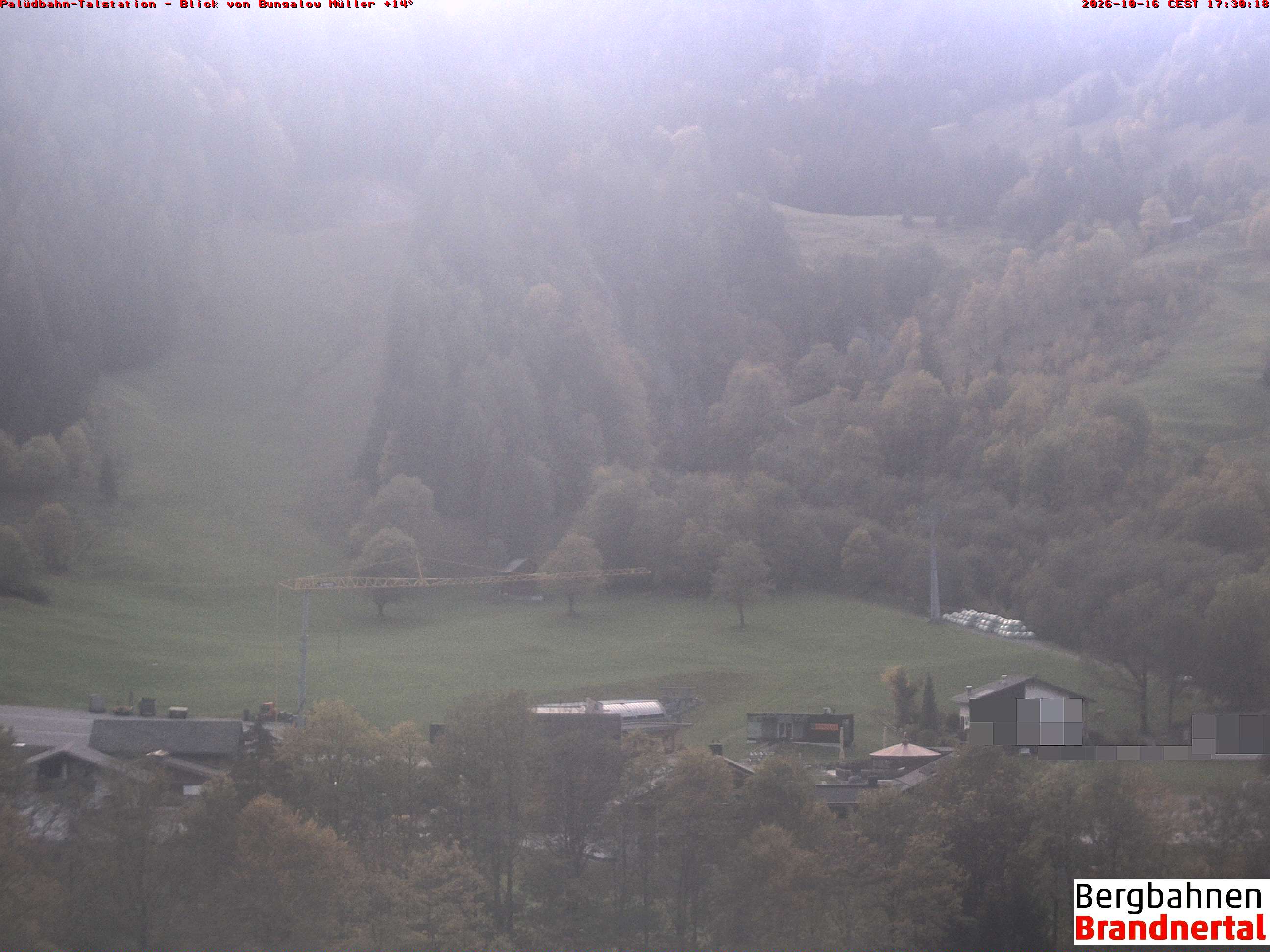 Blick auf Palüdbahn von Bungalow Müller