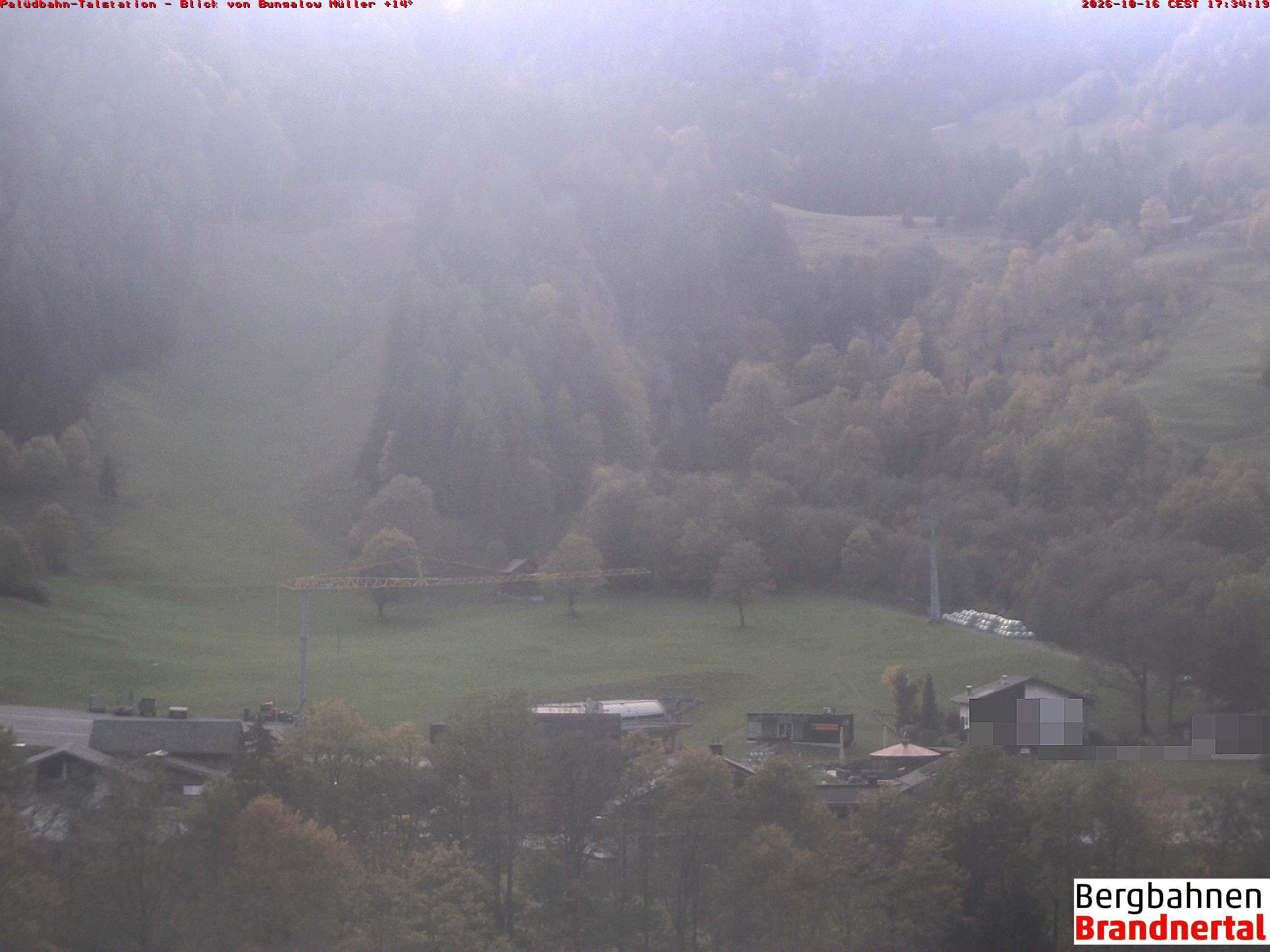 Blick auf Palüdbahn von Bungalow Müller