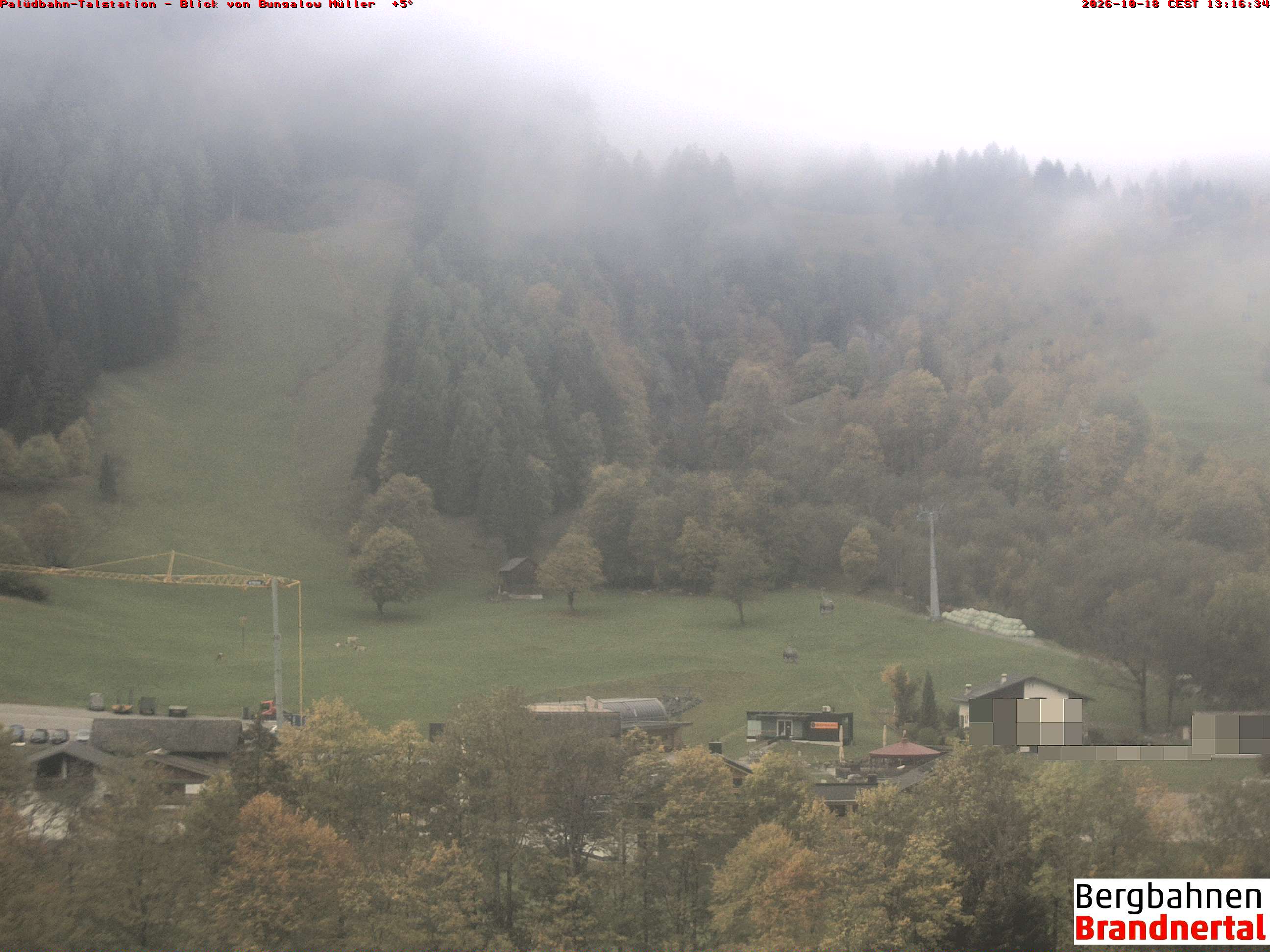 Blick auf Palüdbahn von Bungalow Müller