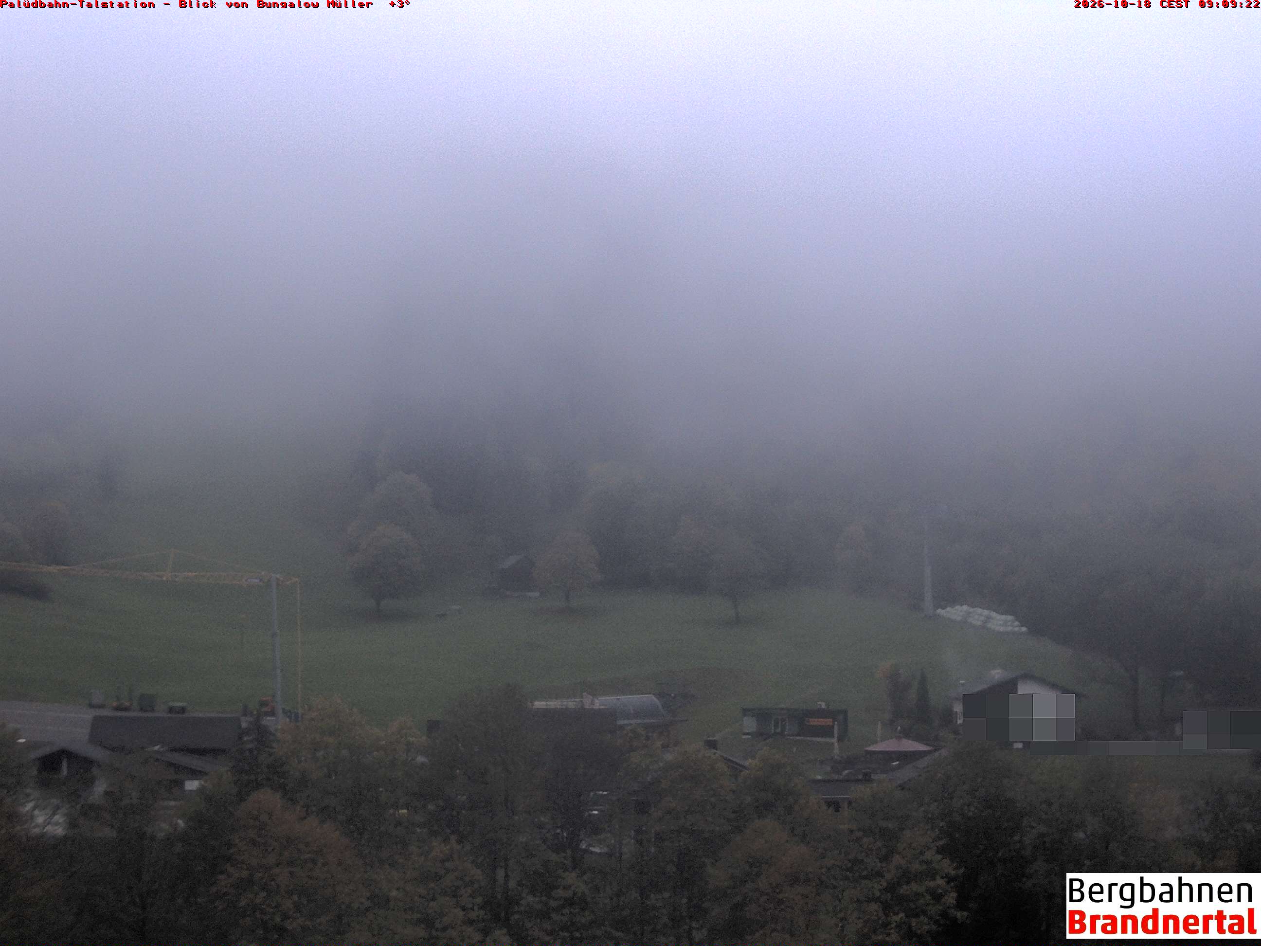 Blick auf Palüdbahn von Bungalow Müller