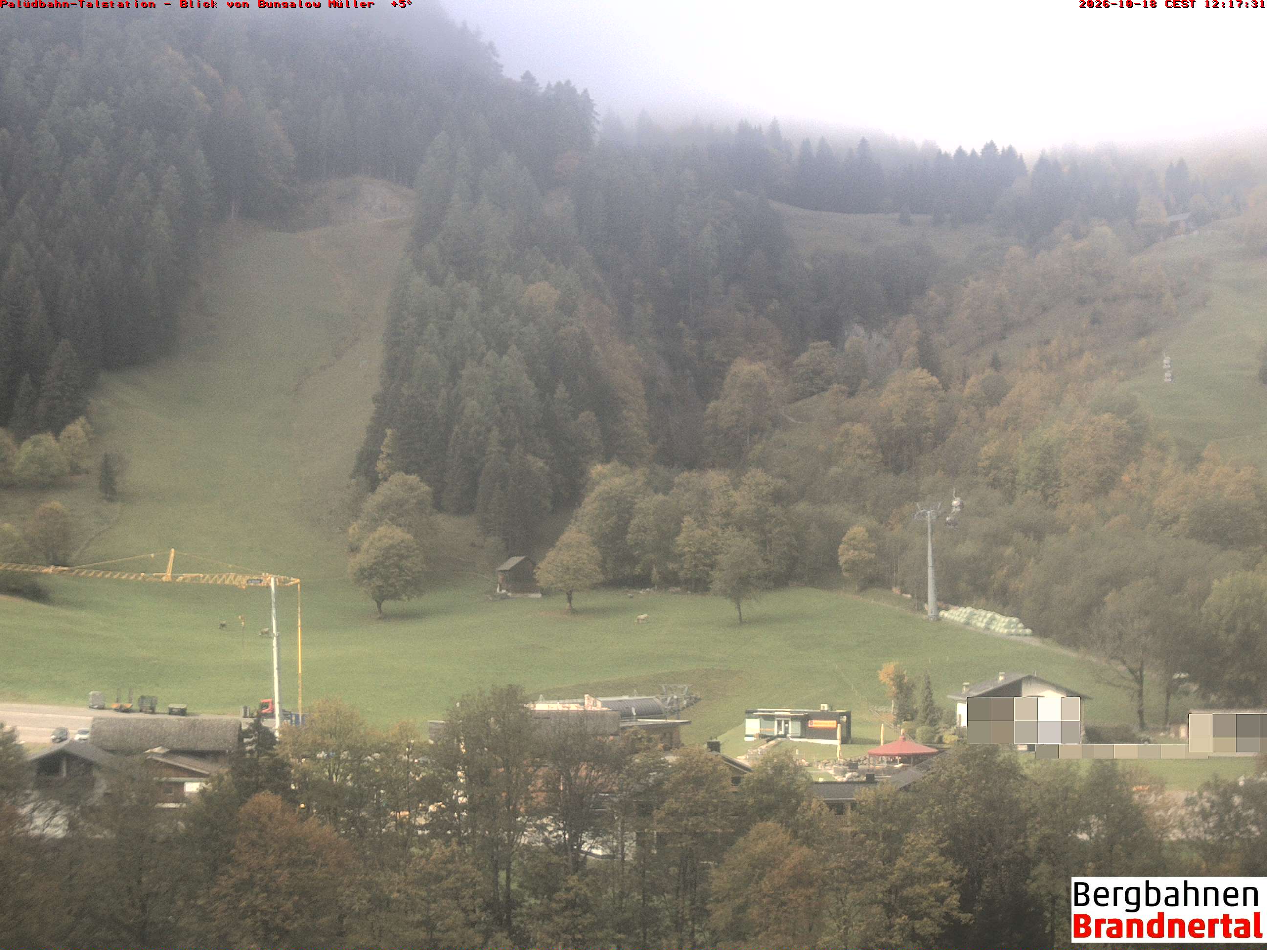 Blick auf Palüdbahn von Bungalow Müller