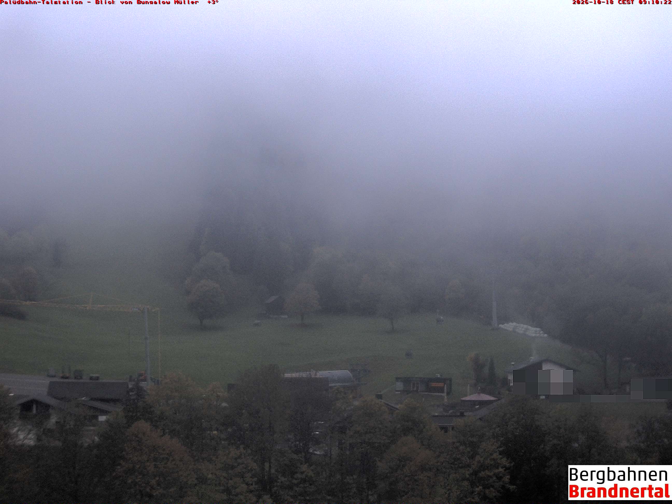 Blick auf Palüdbahn von Bungalow Müller
