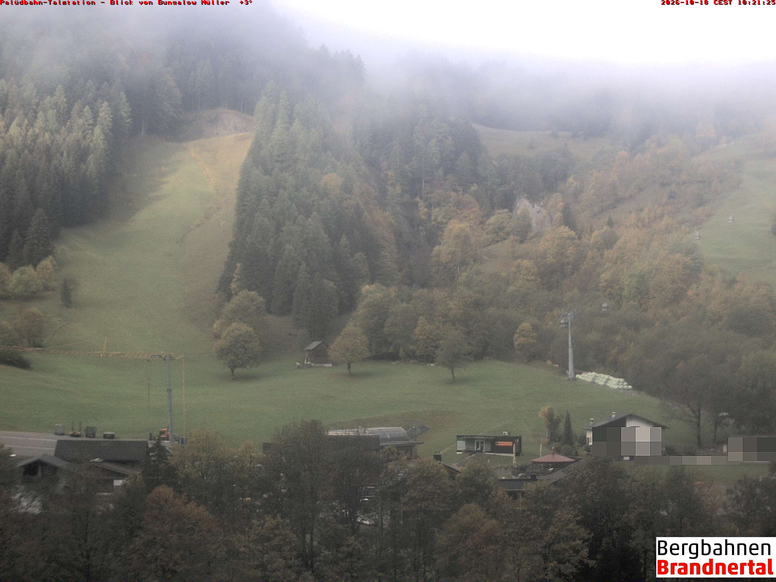 Blick auf Palüdbahn von Bungalow Müller