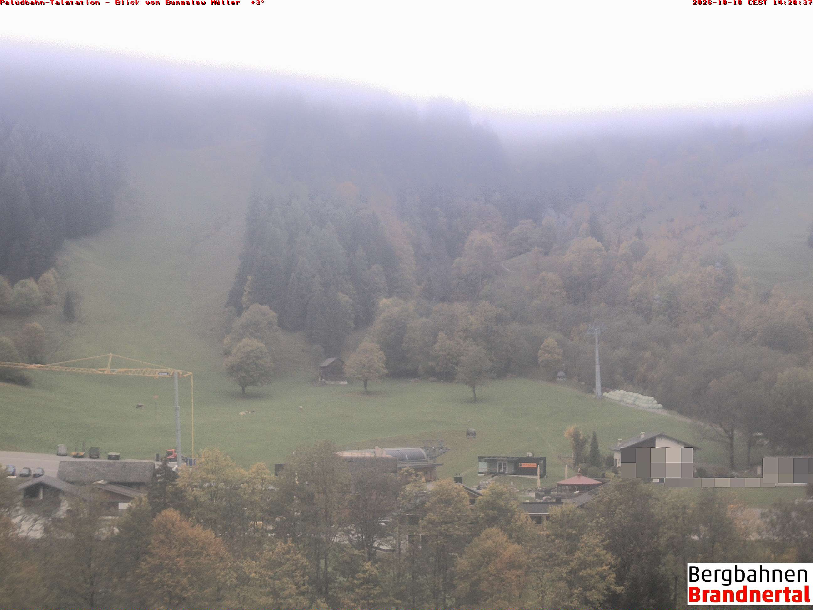 Blick auf Palüdbahn von Bungalow Müller