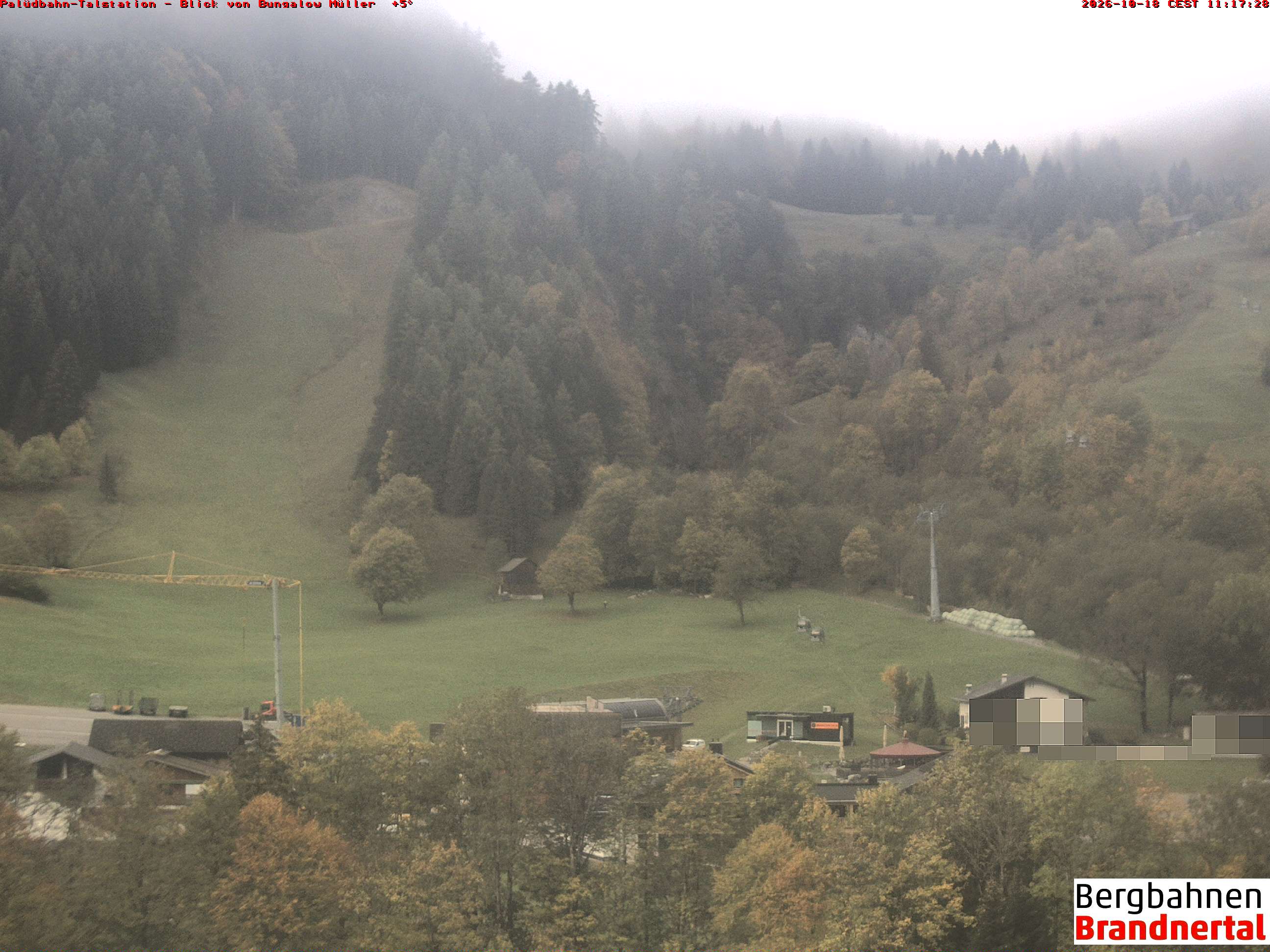 Blick auf Palüdbahn von Bungalow Müller